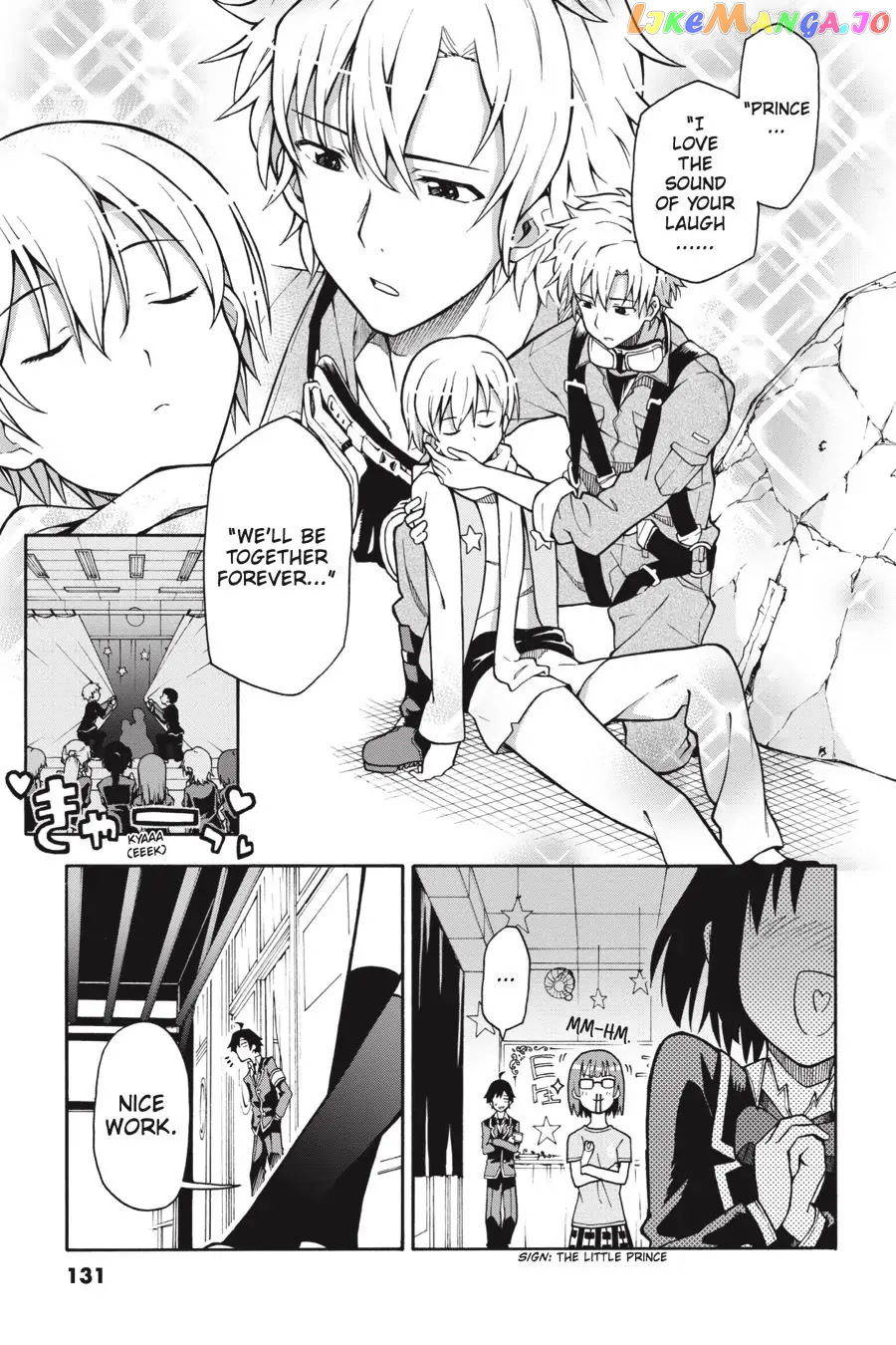 Yahari Ore no Seishun Rabukome wa Machigatte Iru. @ Comic chapter 40 - page 7