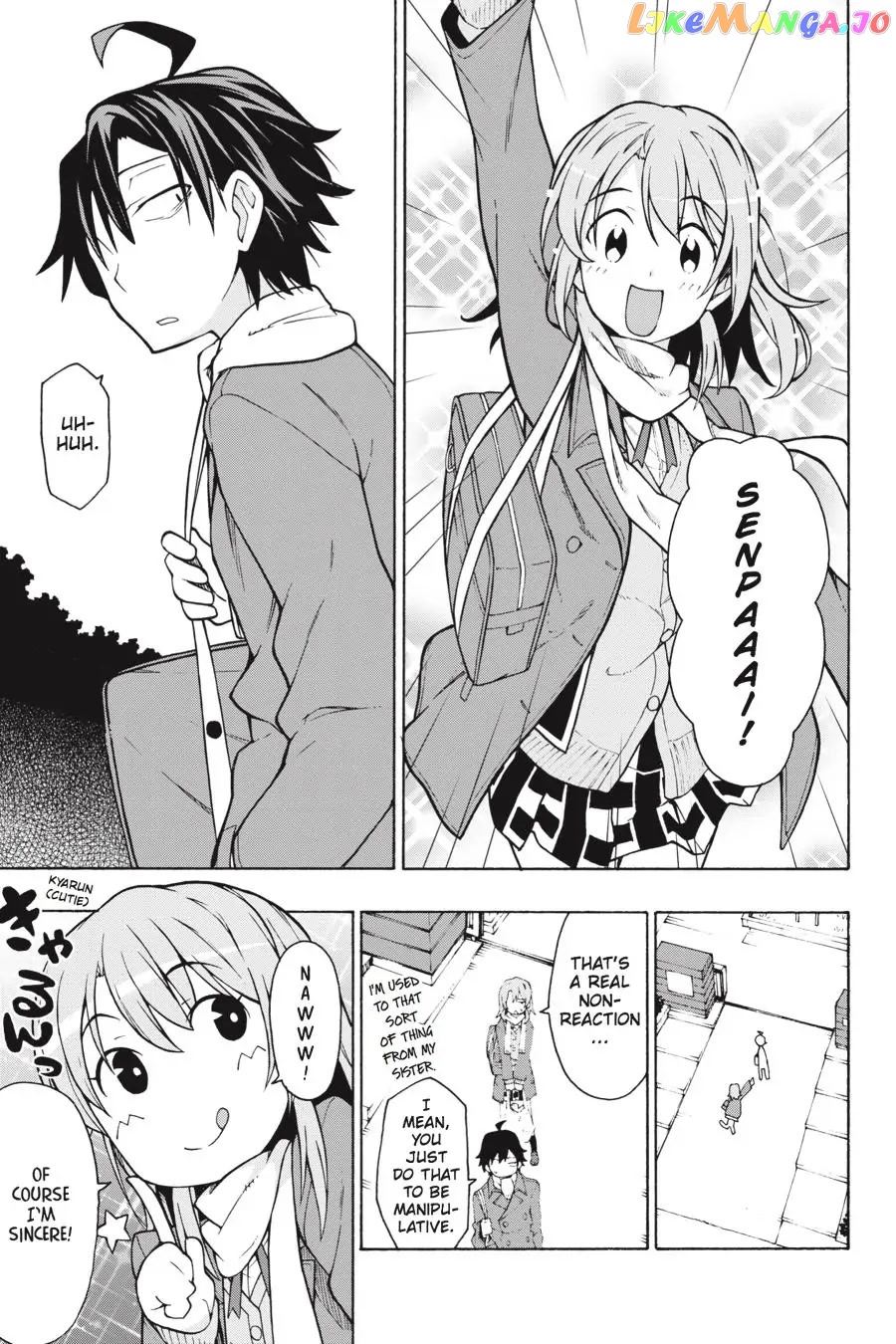 Yahari Ore no Seishun Rabukome wa Machigatte Iru. @ Comic chapter 61 - page 5