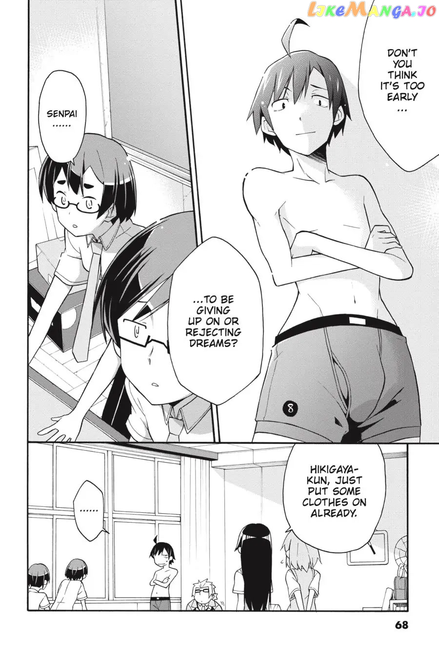Yahari Ore no Seishun Rabukome wa Machigatte Iru. @ Comic chapter 19 - page 31