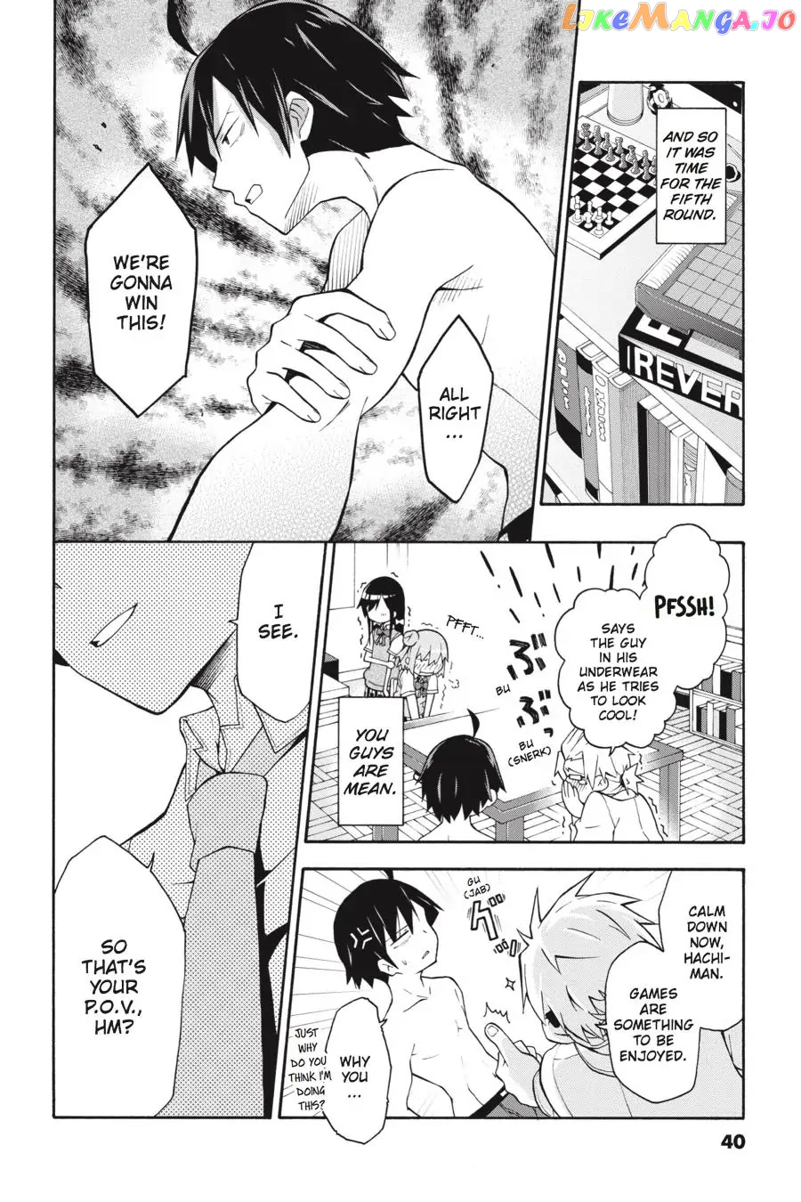 Yahari Ore no Seishun Rabukome wa Machigatte Iru. @ Comic chapter 19 - page 4