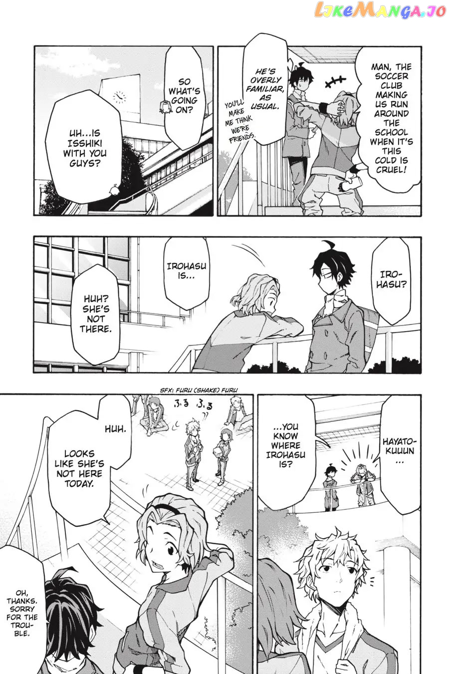Yahari Ore no Seishun Rabukome wa Machigatte Iru. @ Comic chapter 62 - page 3