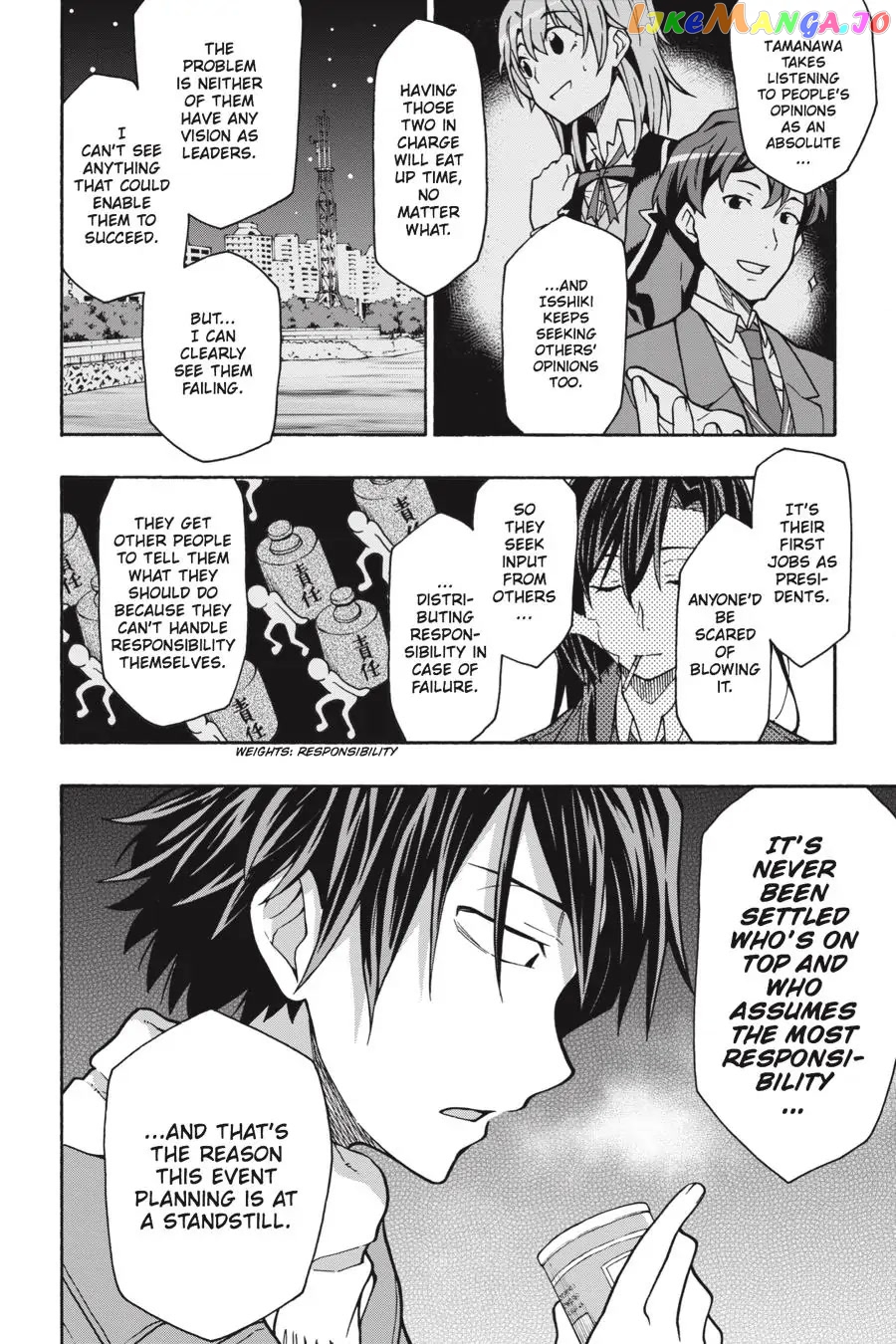 Yahari Ore no Seishun Rabukome wa Machigatte Iru. @ Comic chapter 62 - page 30