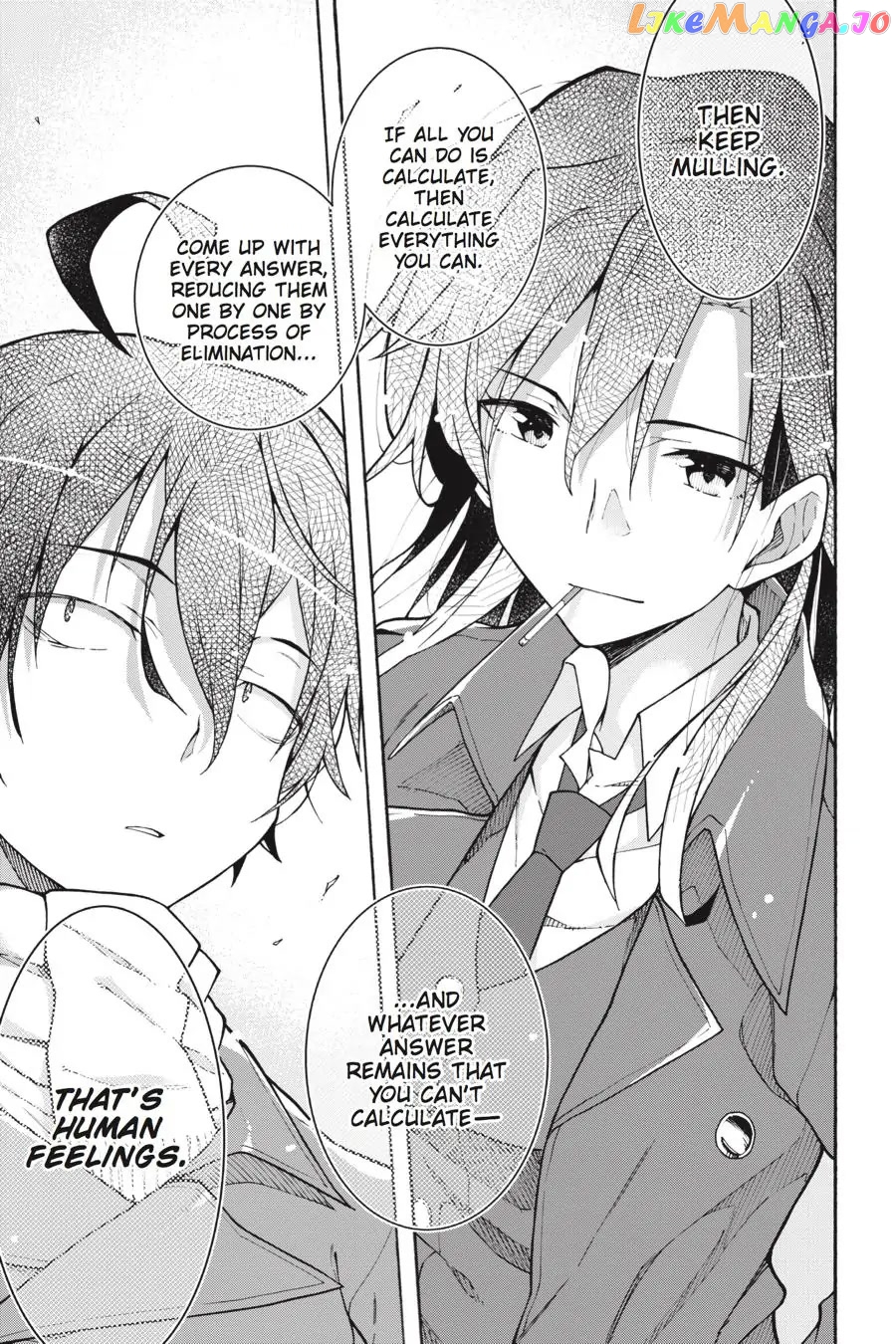 Yahari Ore no Seishun Rabukome wa Machigatte Iru. @ Comic chapter 62 - page 35