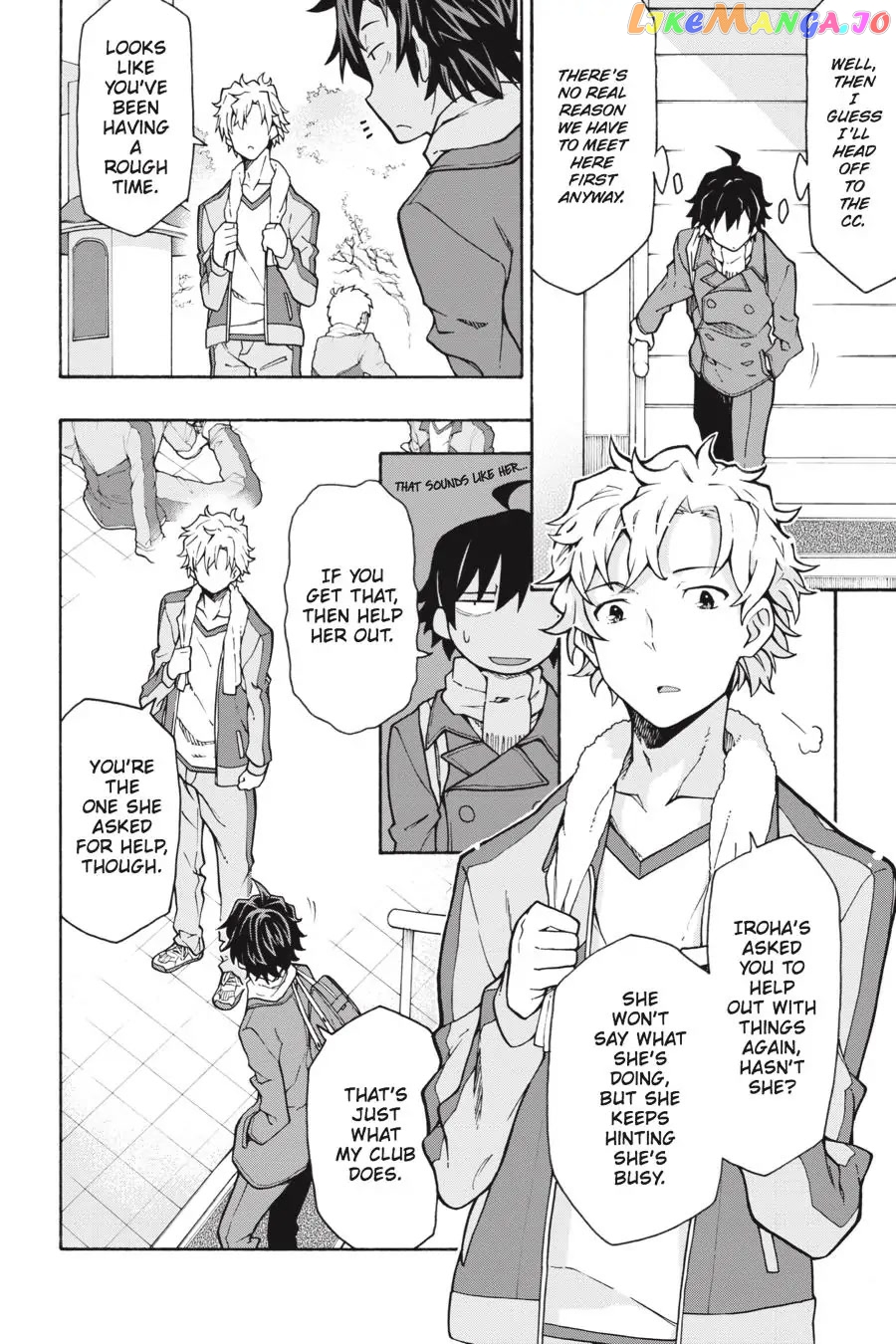 Yahari Ore no Seishun Rabukome wa Machigatte Iru. @ Comic chapter 62 - page 4