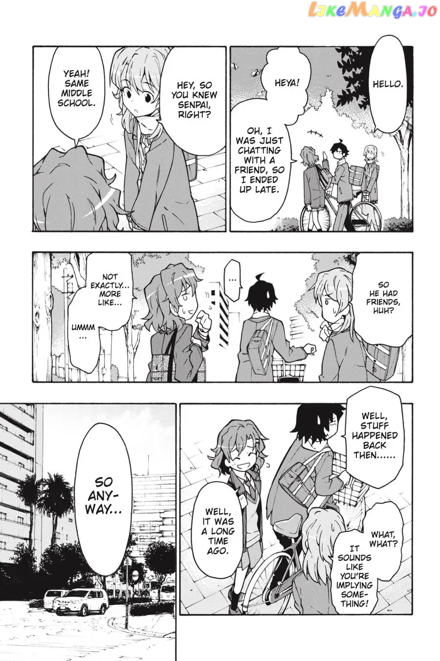 Yahari Ore no Seishun Rabukome wa Machigatte Iru. @ Comic chapter 62 - page 9