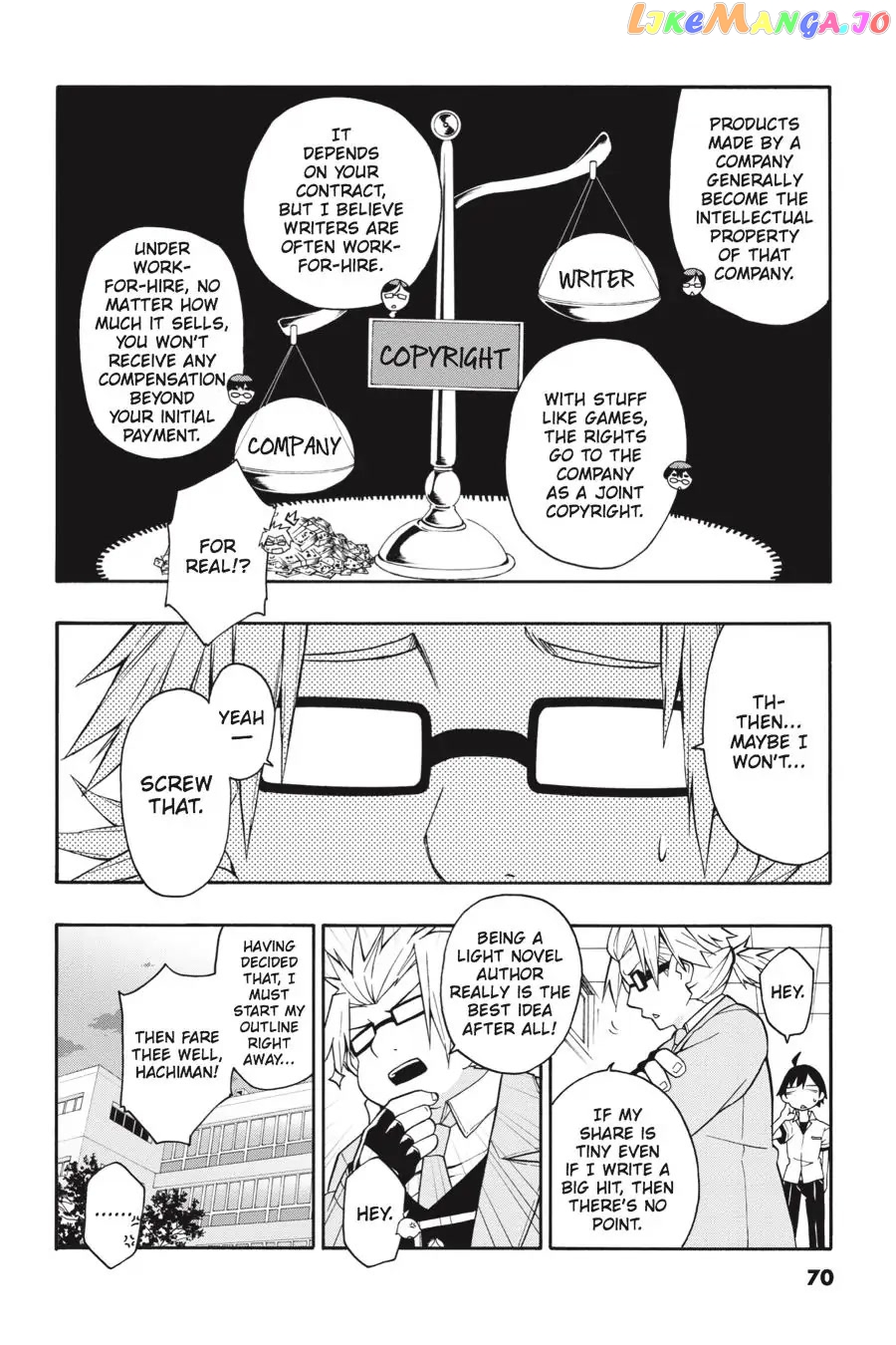 Yahari Ore no Seishun Rabukome wa Machigatte Iru. @ Comic chapter 20 - page 2