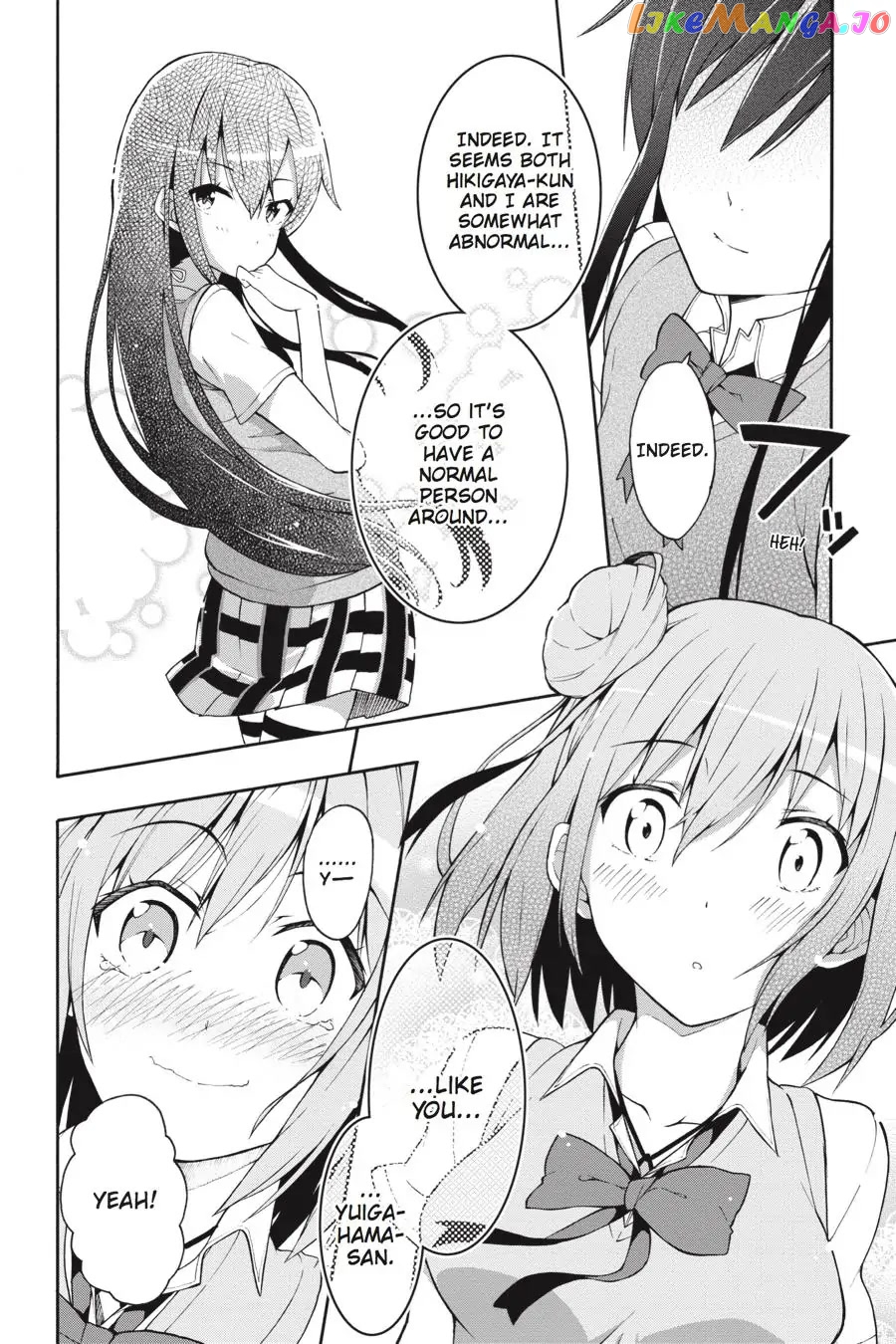 Yahari Ore no Seishun Rabukome wa Machigatte Iru. @ Comic chapter 20 - page 4