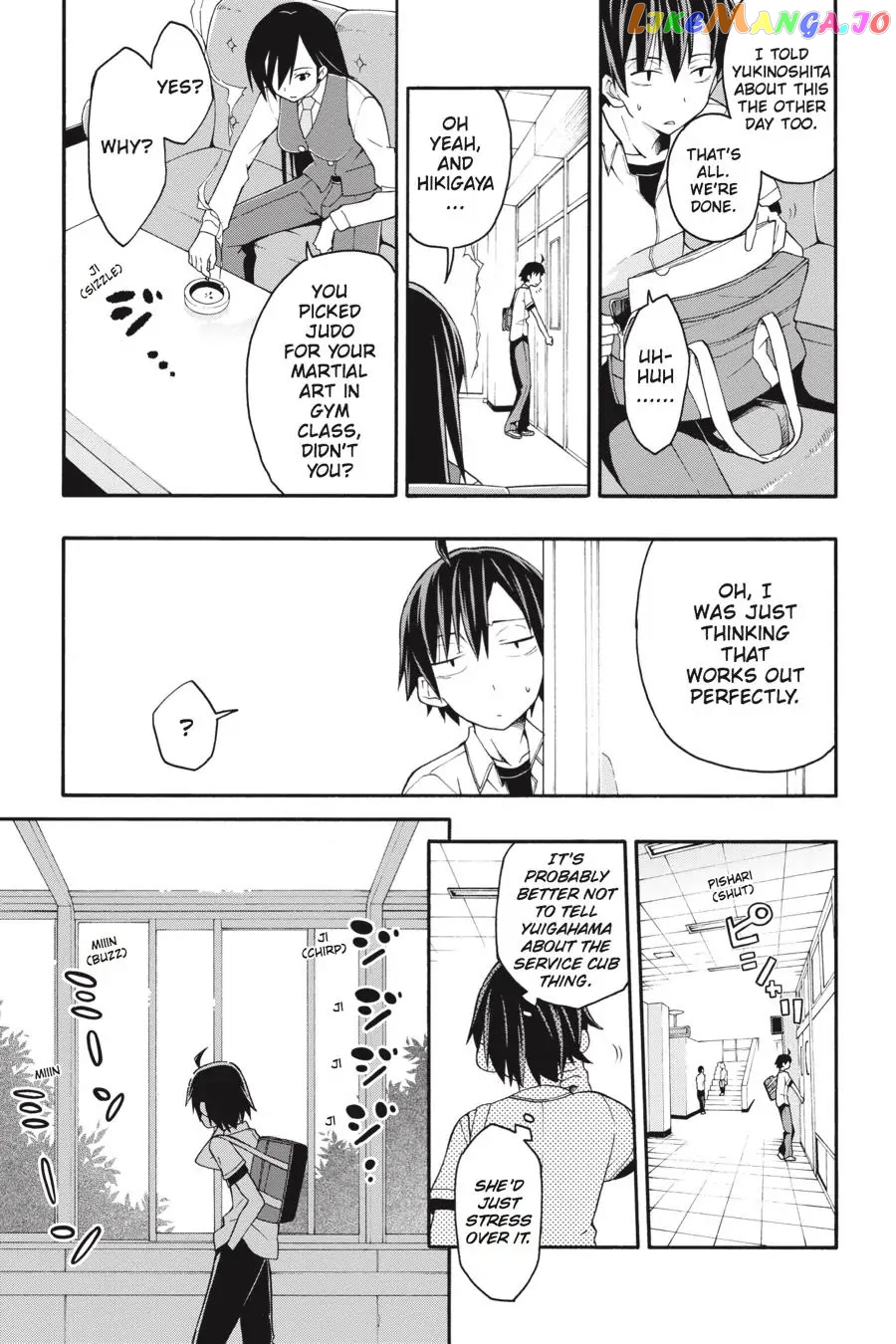 Yahari Ore no Seishun Rabukome wa Machigatte Iru. @ Comic chapter 21 - page 5