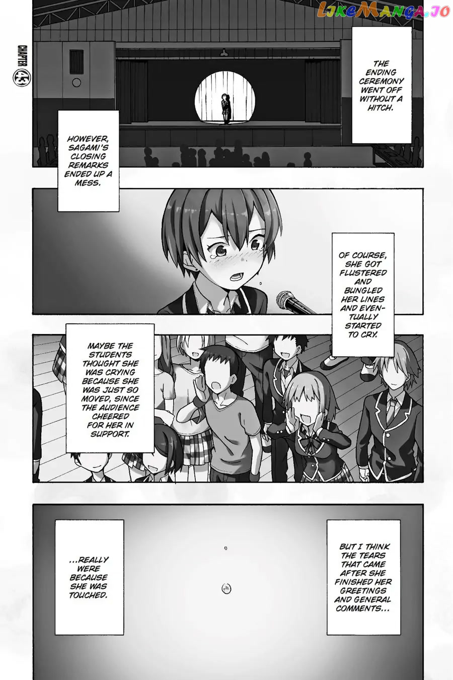 Yahari Ore no Seishun Rabukome wa Machigatte Iru. @ Comic chapter 43 - page 1