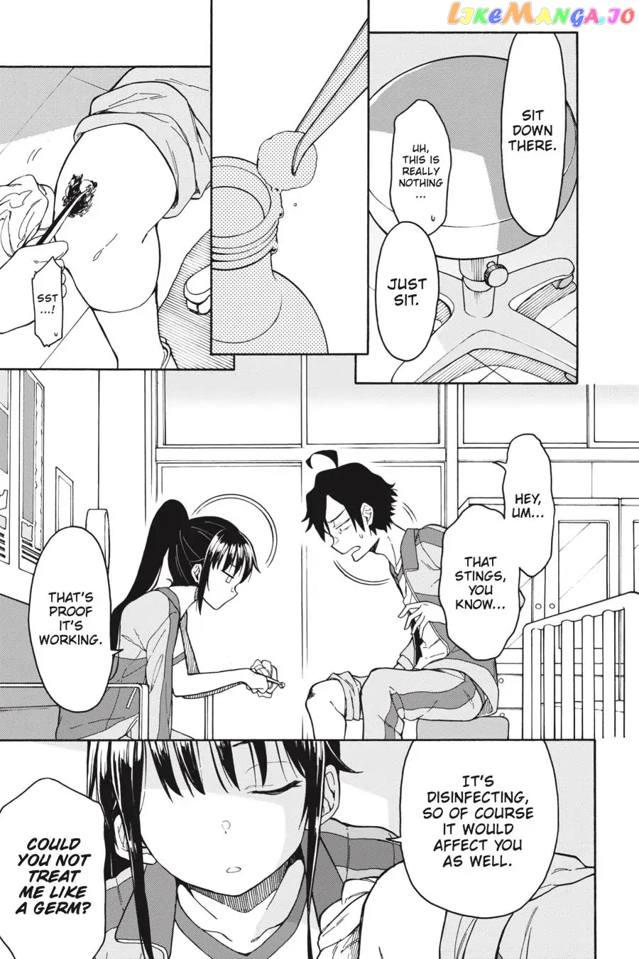 Yahari Ore no Seishun Rabukome wa Machigatte Iru. @ Comic chapter 81 - page 9