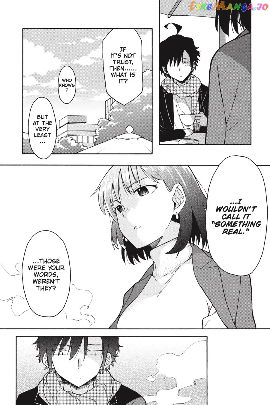 Yahari Ore no Seishun Rabukome wa Machigatte Iru. @ Comic chapter 81.5 - page 3