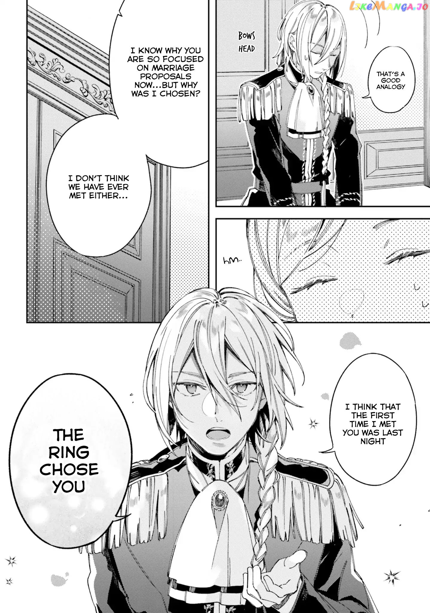 The Fiancee Chosen by the Ring chapter 1 - page 19
