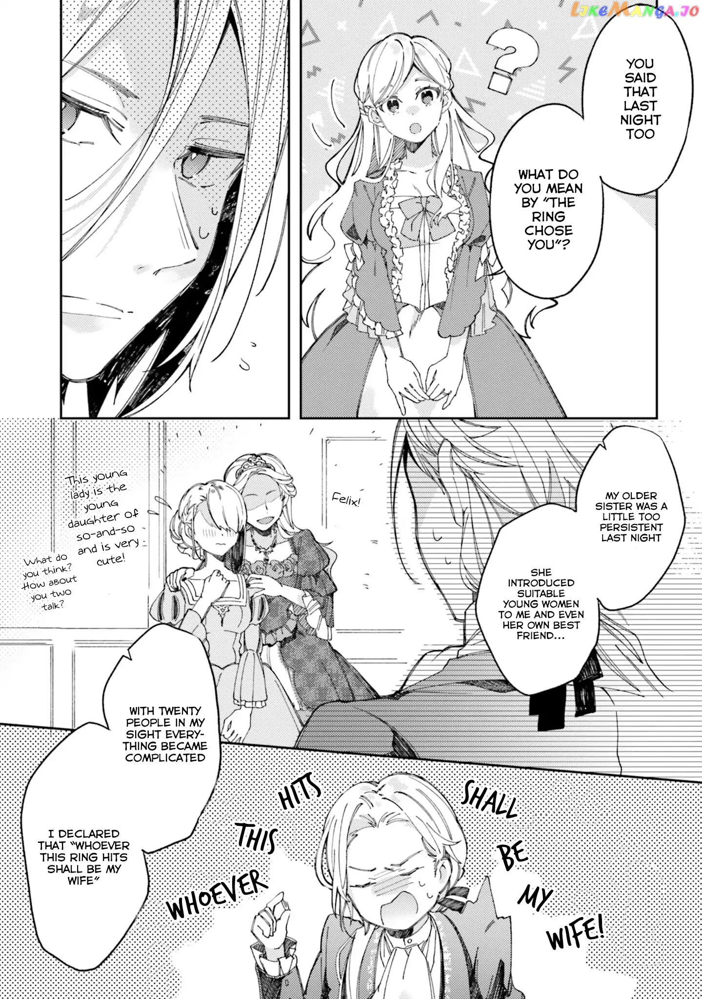 The Fiancee Chosen by the Ring chapter 1 - page 20