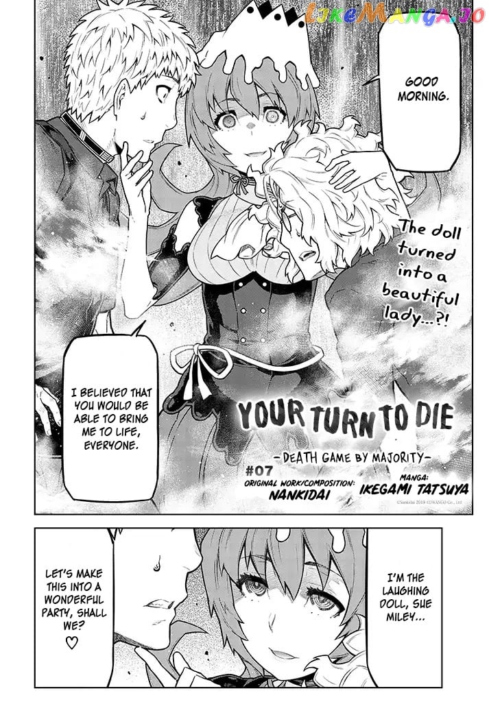 Your Turn to Die - Majority Vote Death Game chapter 7 - page 3