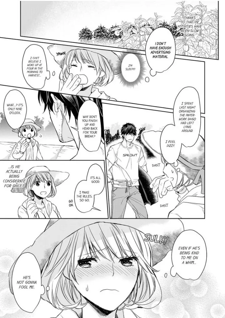 Former Delinquent Farmer's Sex Appeal is Dangerous : At Least Let Me Feel You Up Chapter 3 - page 7