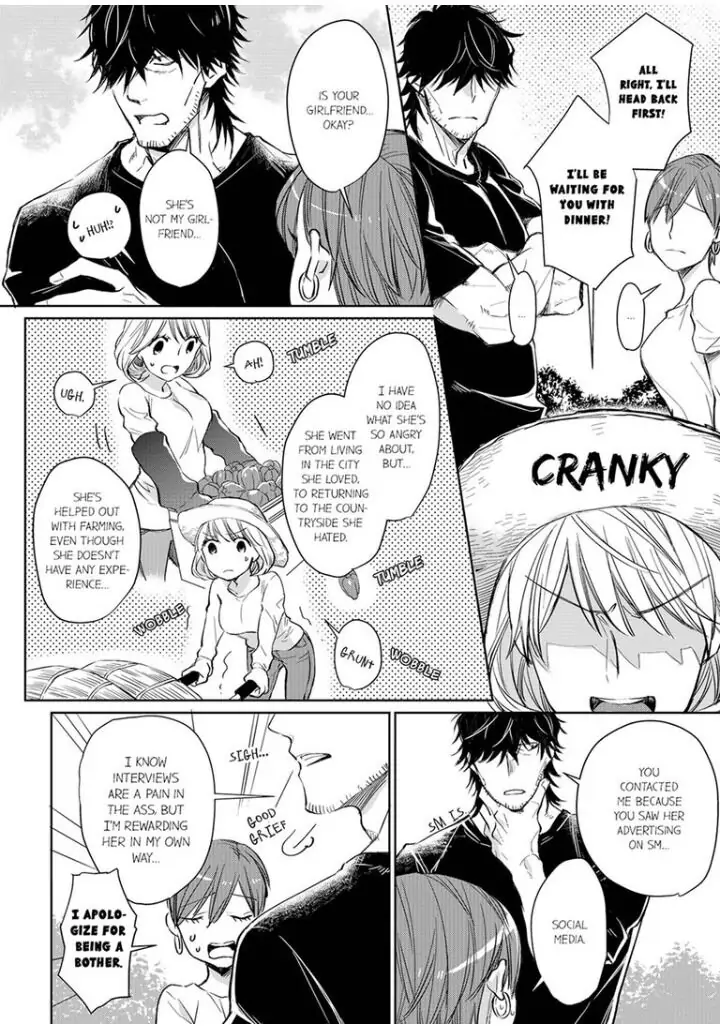 Former Delinquent Farmer's Sex Appeal is Dangerous : At Least Let Me Feel You Up Chapter 4 - page 8