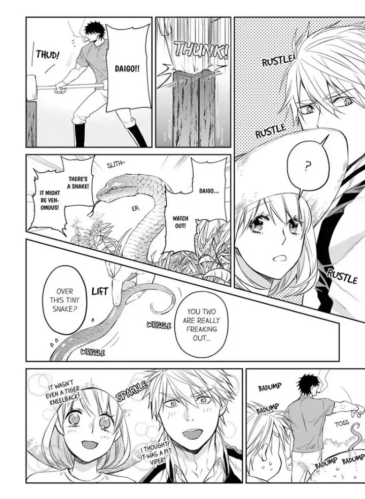 Former Delinquent Farmer's Sex Appeal is Dangerous : At Least Let Me Feel You Up Chapter 17 - page 14