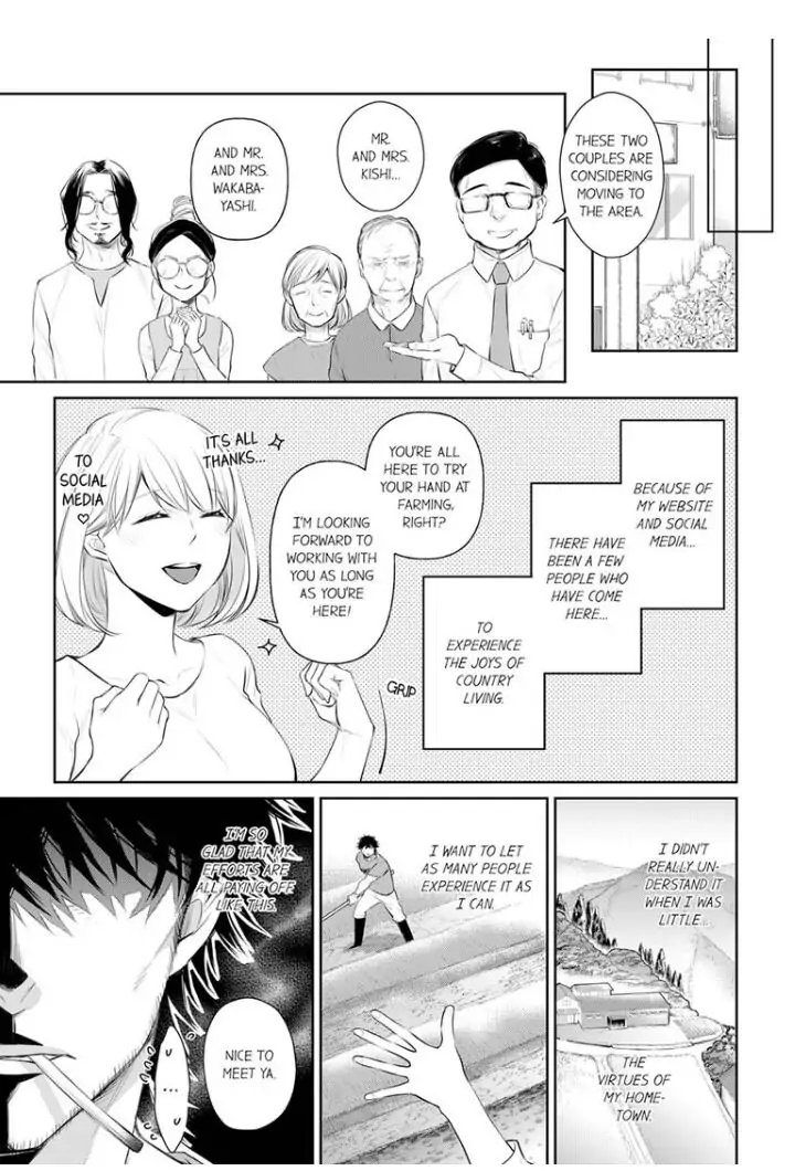 Former Delinquent Farmer's Sex Appeal is Dangerous : At Least Let Me Feel You Up Chapter 19 - page 3