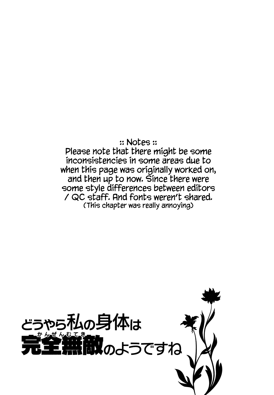 Douyara Watashi No Karada Wa Kanzen Muteki No You Desu Ne chapter 6 - page 29