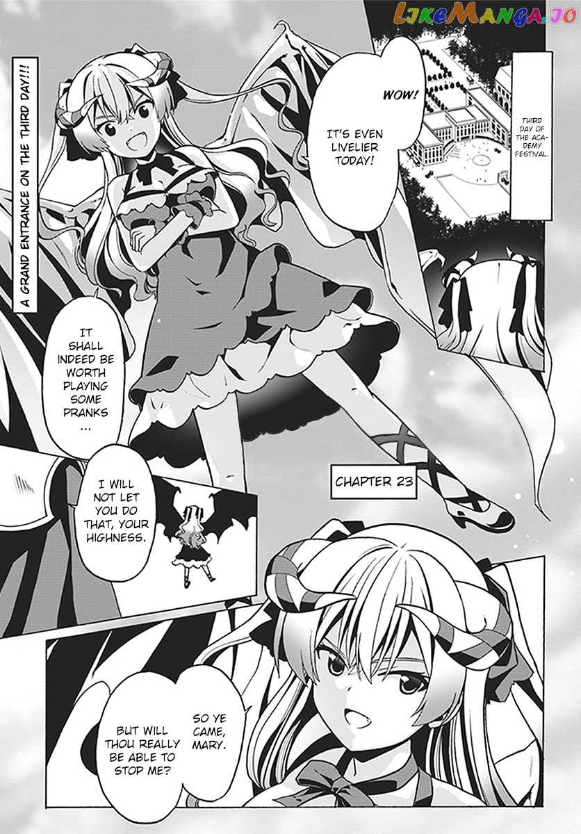 Douyara Watashi No Karada Wa Kanzen Muteki No You Desu Ne chapter 23 - page 3