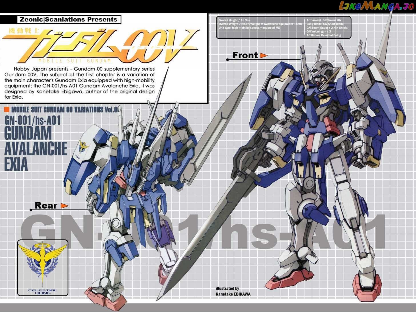 Mobile Suit Gundam 00V chapter 1 - page 2