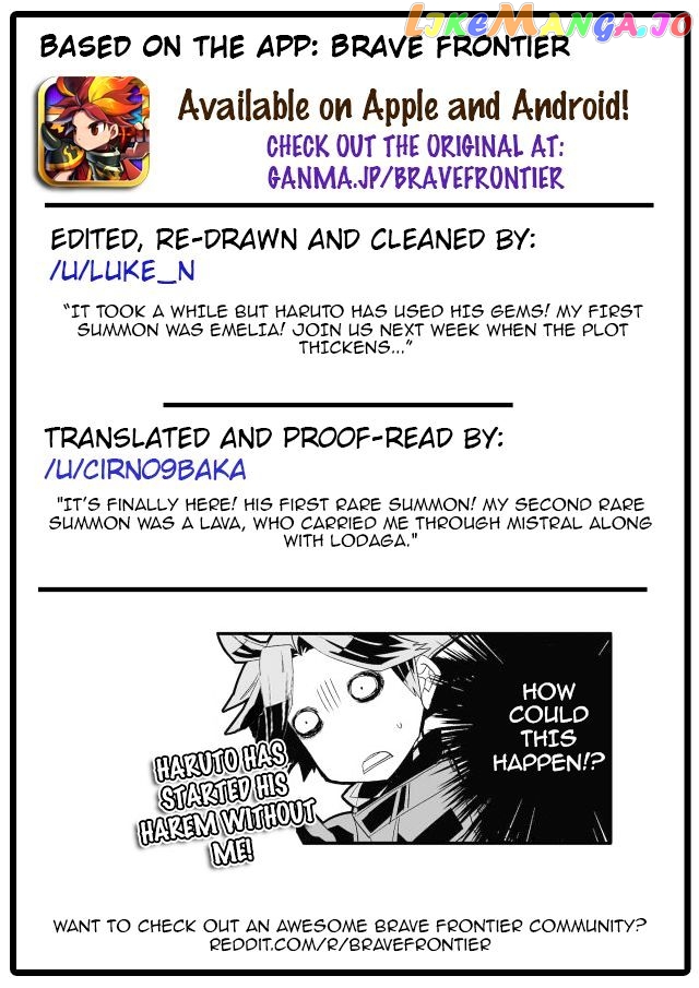 Brave Frontier - Haruto no Shoukan Nikki chapter 10 - page 9