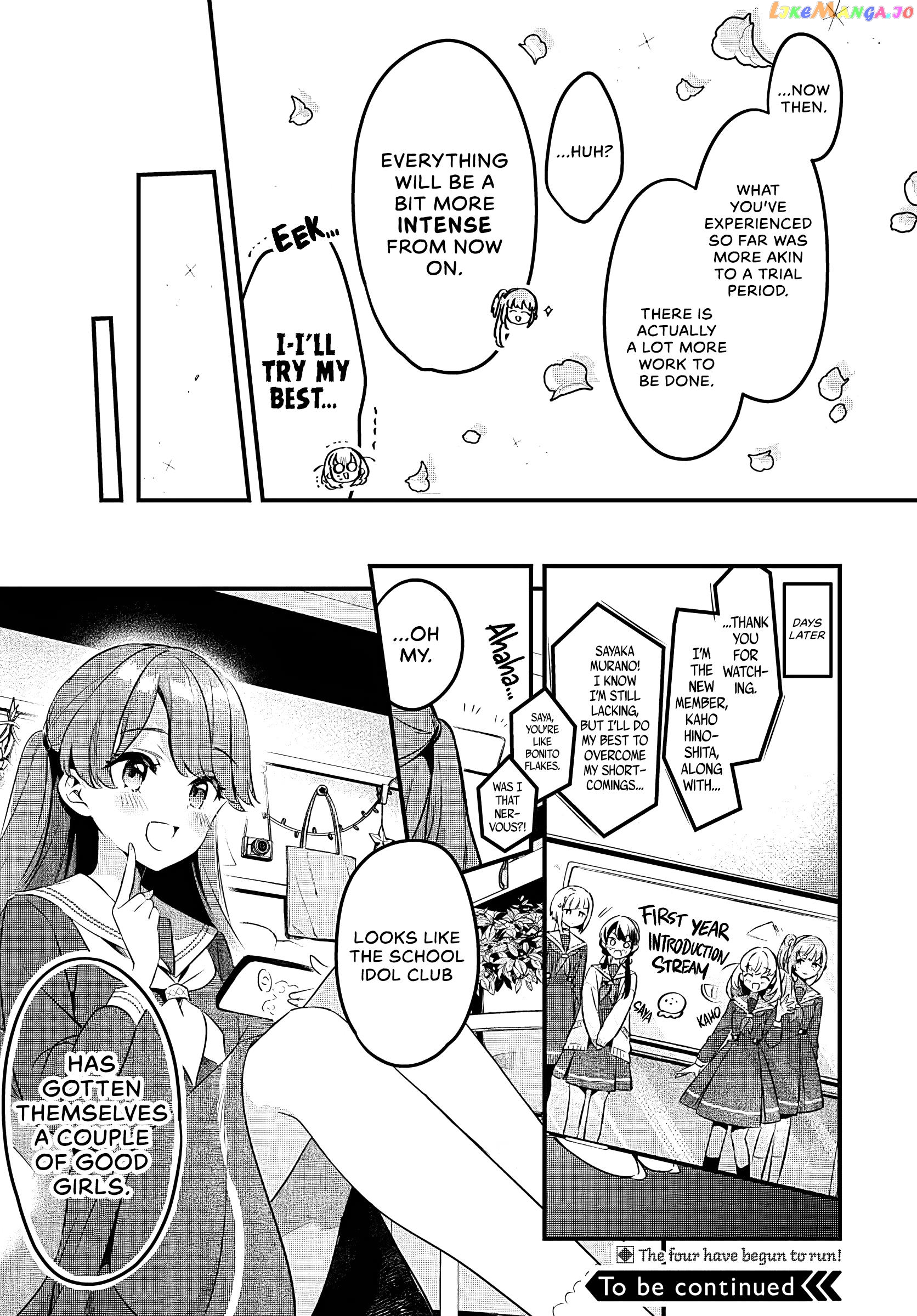 Love Live! Flowers – Hasunosora Girls’ High School Idol Club – Chapter 2 - page 33