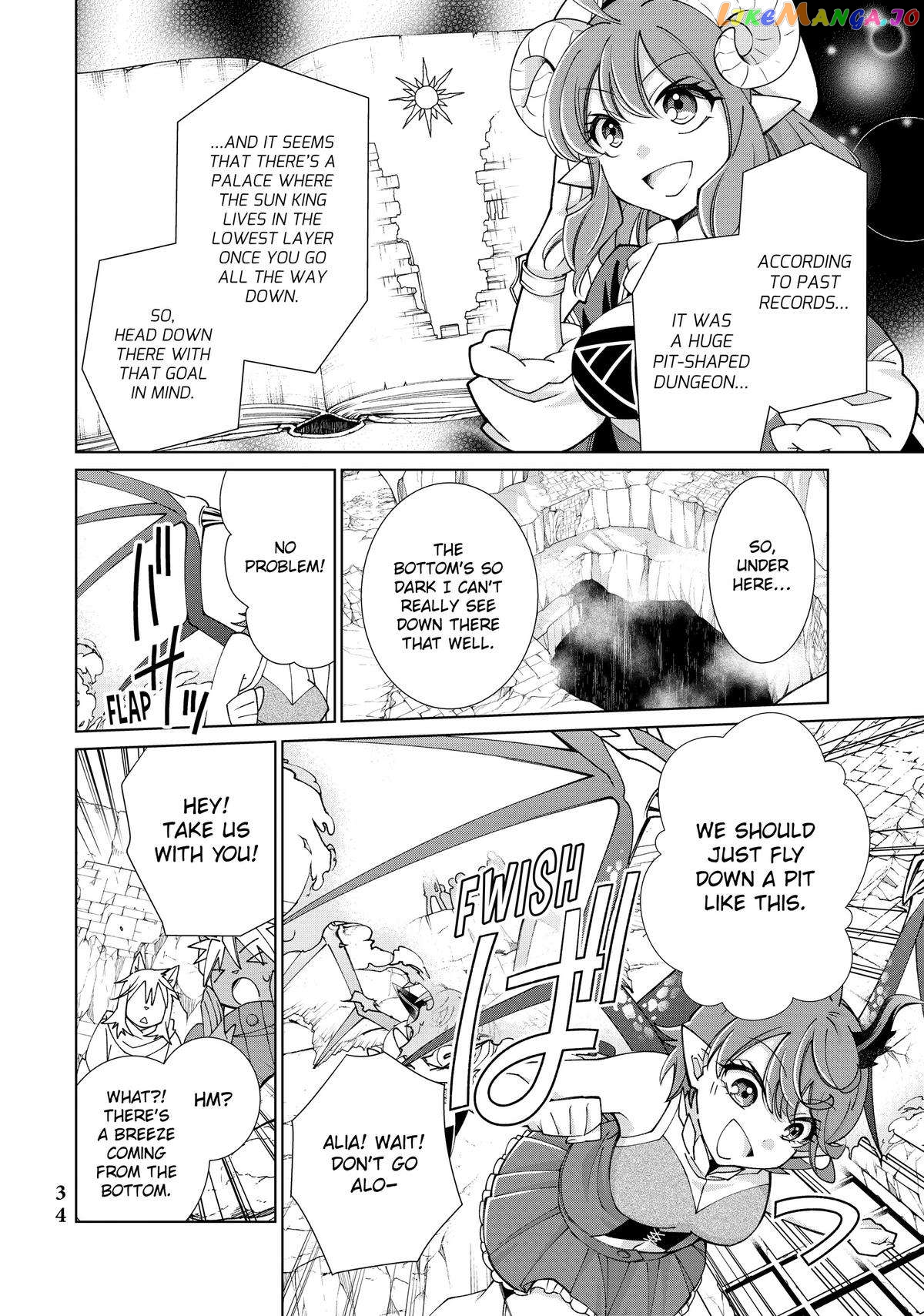 Jishou! Heibon Mazoku no Eiyuu Life: B-kyuu Mazoku nano ni Cheat Dungeon wo Tsukutteshimatta Kekka chapter 31 - page 34