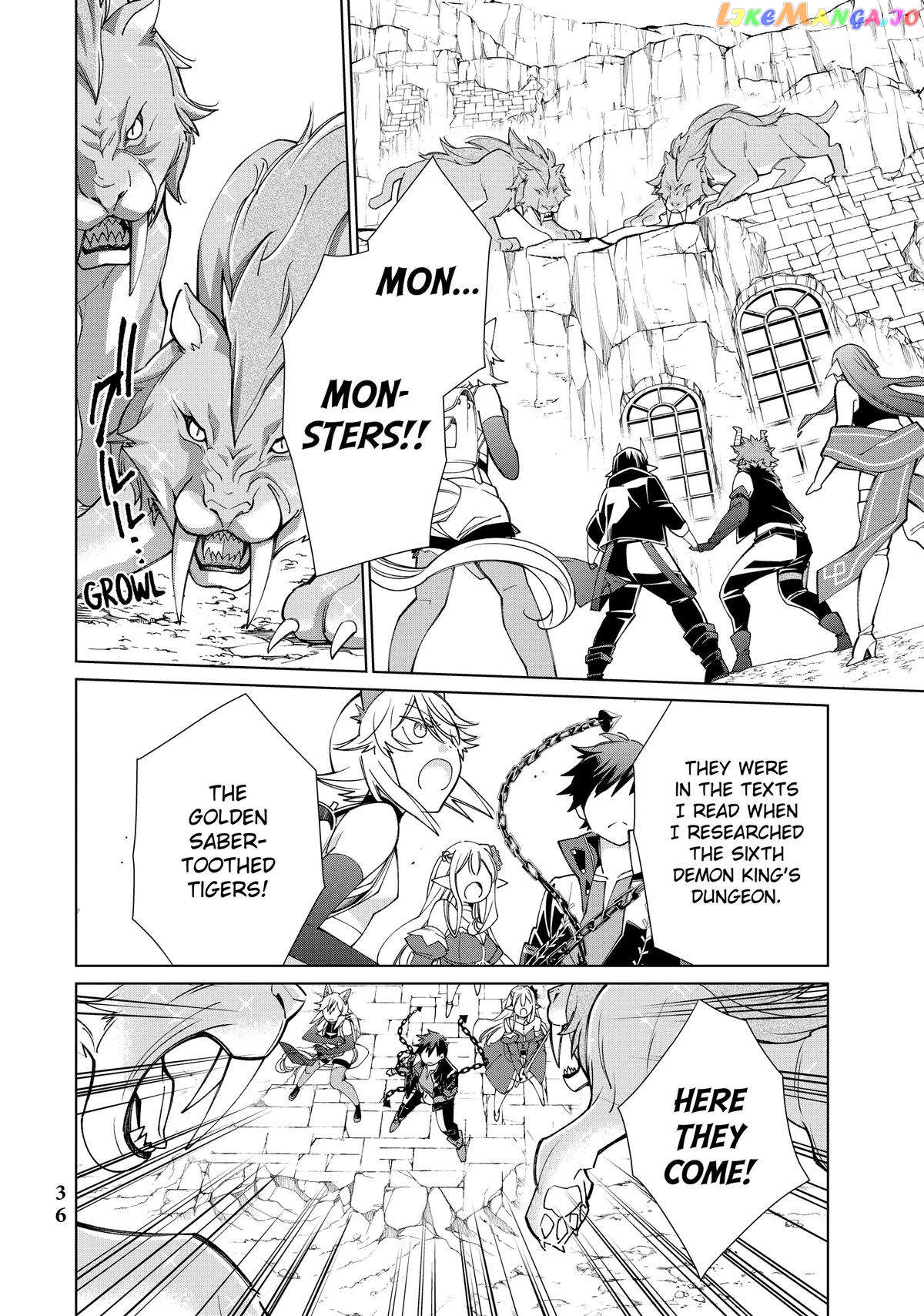 Jishou! Heibon Mazoku no Eiyuu Life: B-kyuu Mazoku nano ni Cheat Dungeon wo Tsukutteshimatta Kekka chapter 31 - page 36