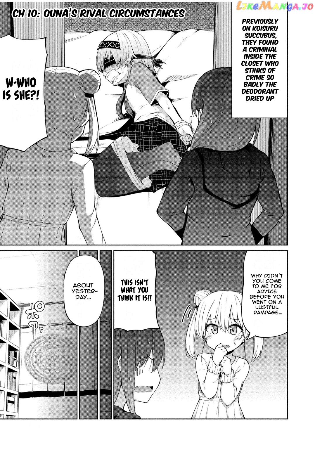 Succubus In Love’s Erotic Situation chapter 10 - page 1