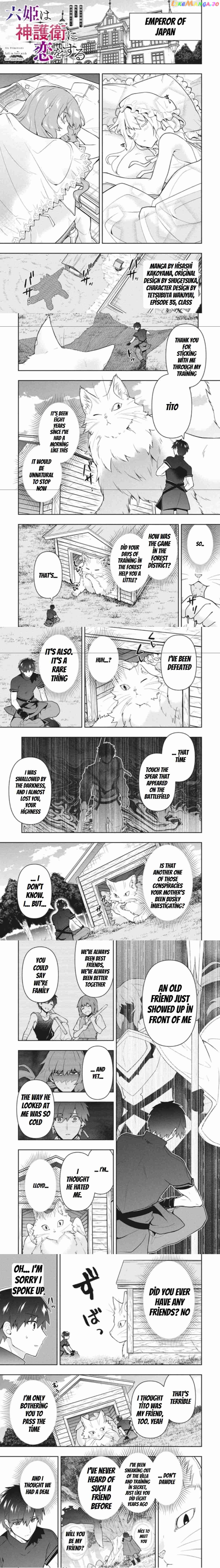 The God-Tier Guardian And The Love Of Six Princesses chapter 35 - page 1