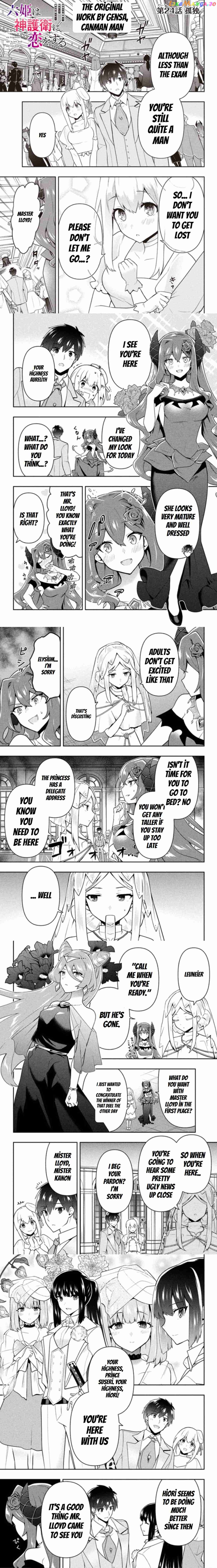 The God-Tier Guardian And The Love Of Six Princesses chapter 24 - page 1