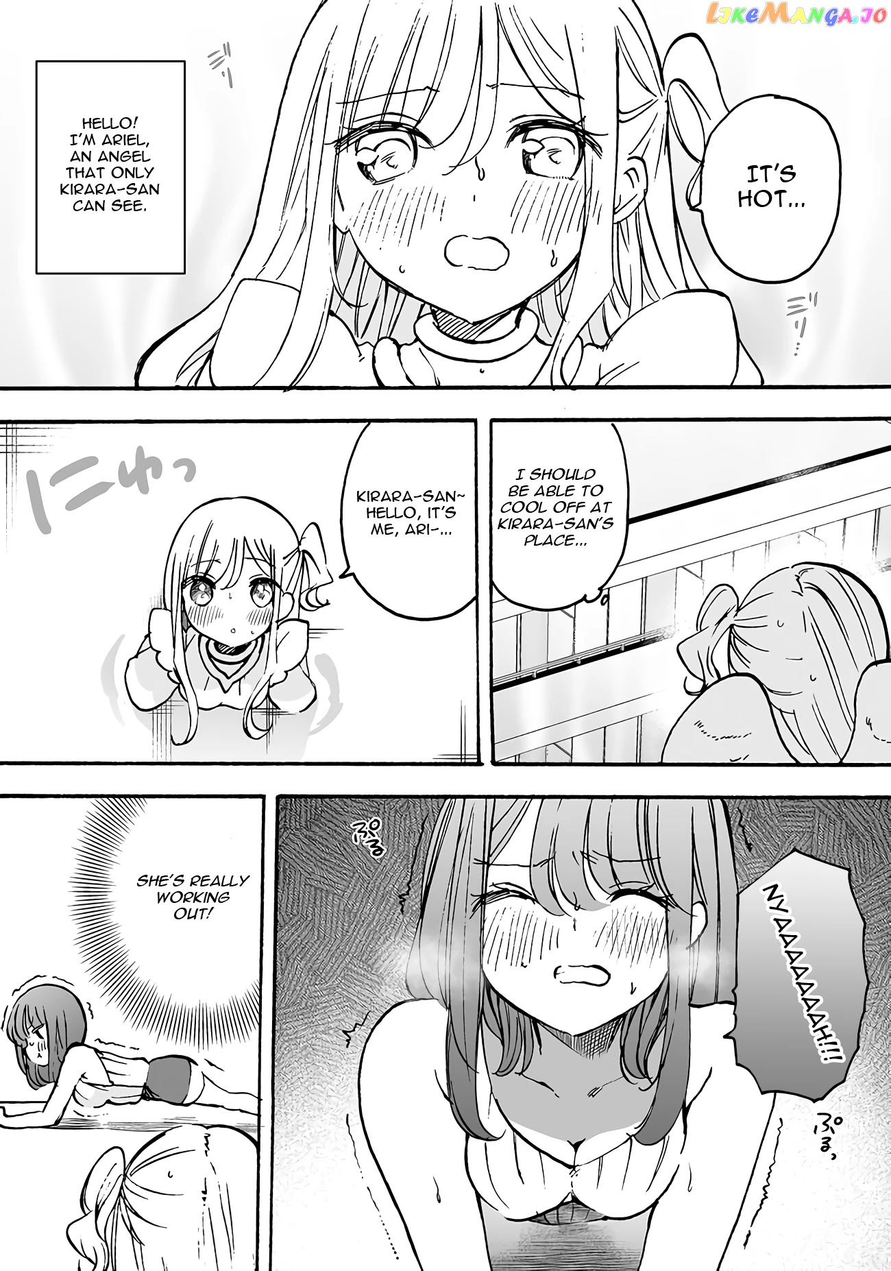 I’m An Elite Angel, But I’m Troubled By An Impregnable High School Girl chapter 13.8 - page 1