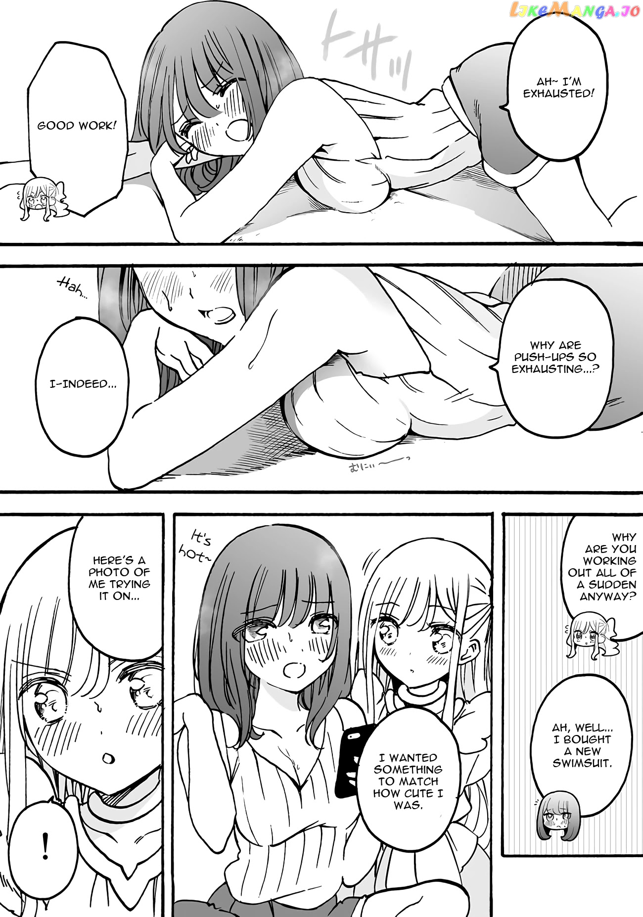 I’m An Elite Angel, But I’m Troubled By An Impregnable High School Girl chapter 13.8 - page 2