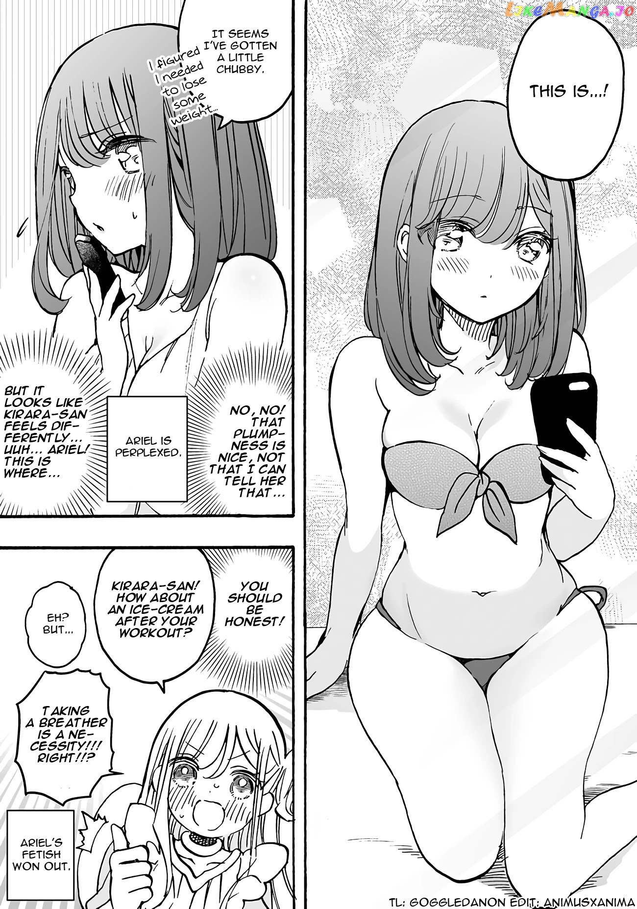 I’m An Elite Angel, But I’m Troubled By An Impregnable High School Girl chapter 13.8 - page 3