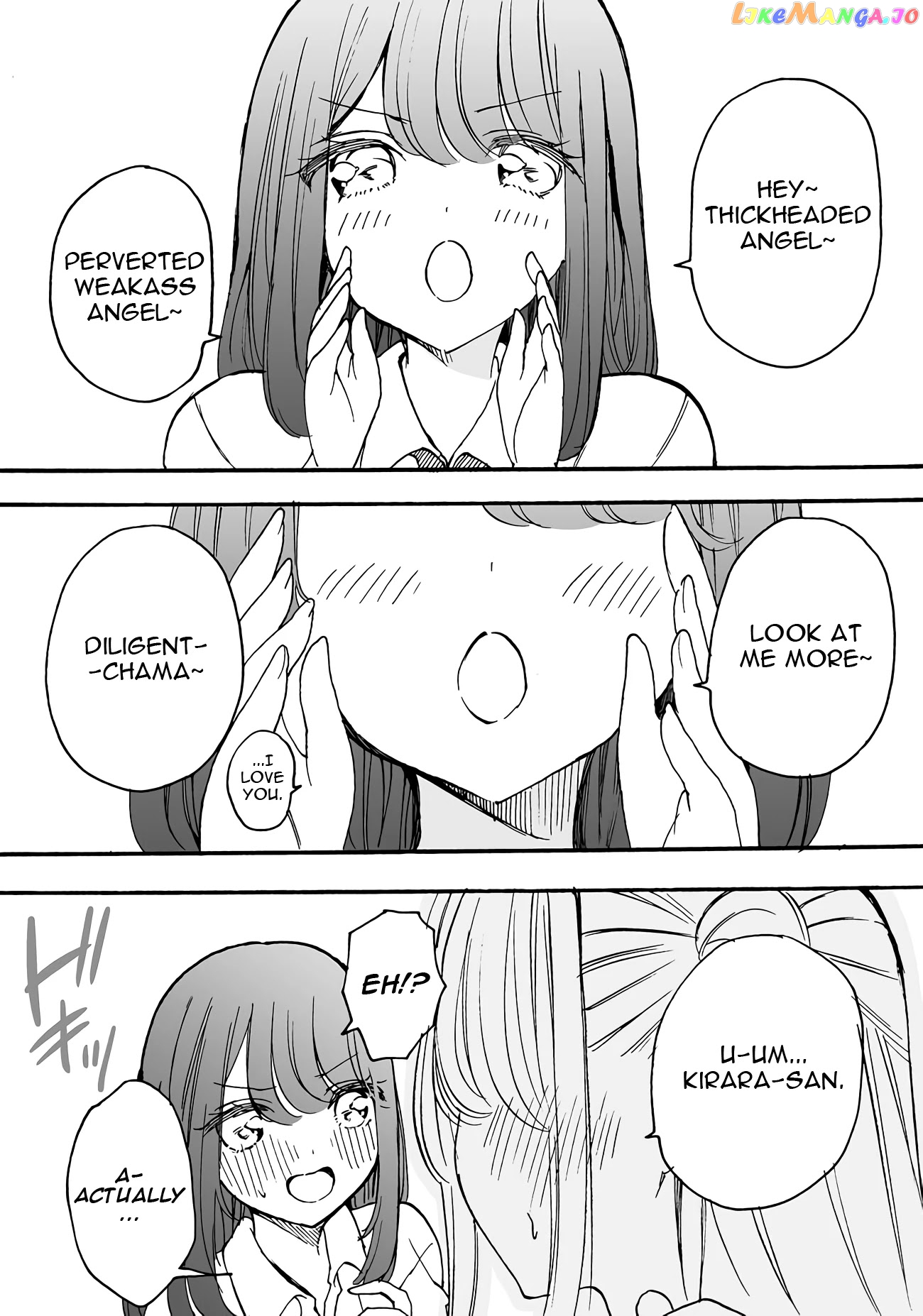 I’m An Elite Angel, But I’m Troubled By An Impregnable High School Girl chapter 14.5 - page 3