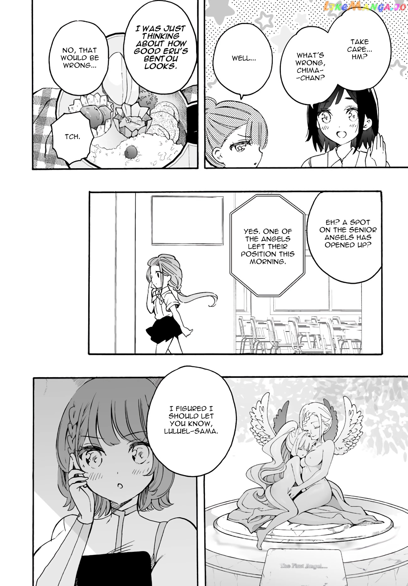 I’m An Elite Angel, But I’m Troubled By An Impregnable High School Girl chapter 15 - page 4