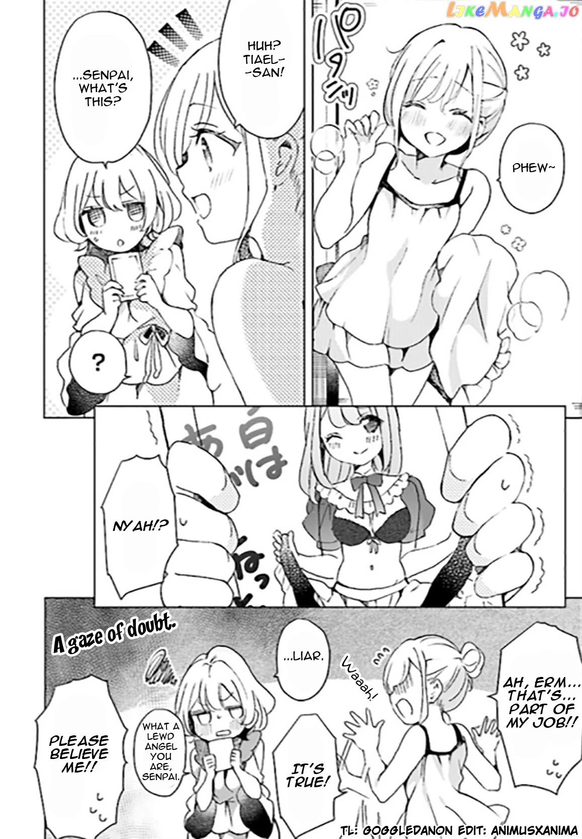 I’m An Elite Angel, But I’m Troubled By An Impregnable High School Girl chapter 3 - page 22