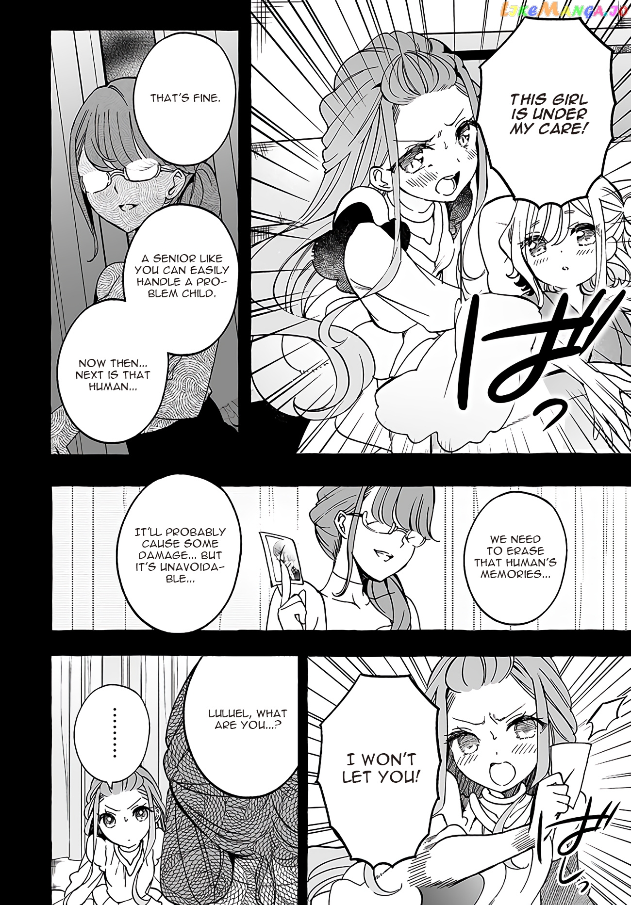 I’m An Elite Angel, But I’m Troubled By An Impregnable High School Girl chapter 18 - page 4