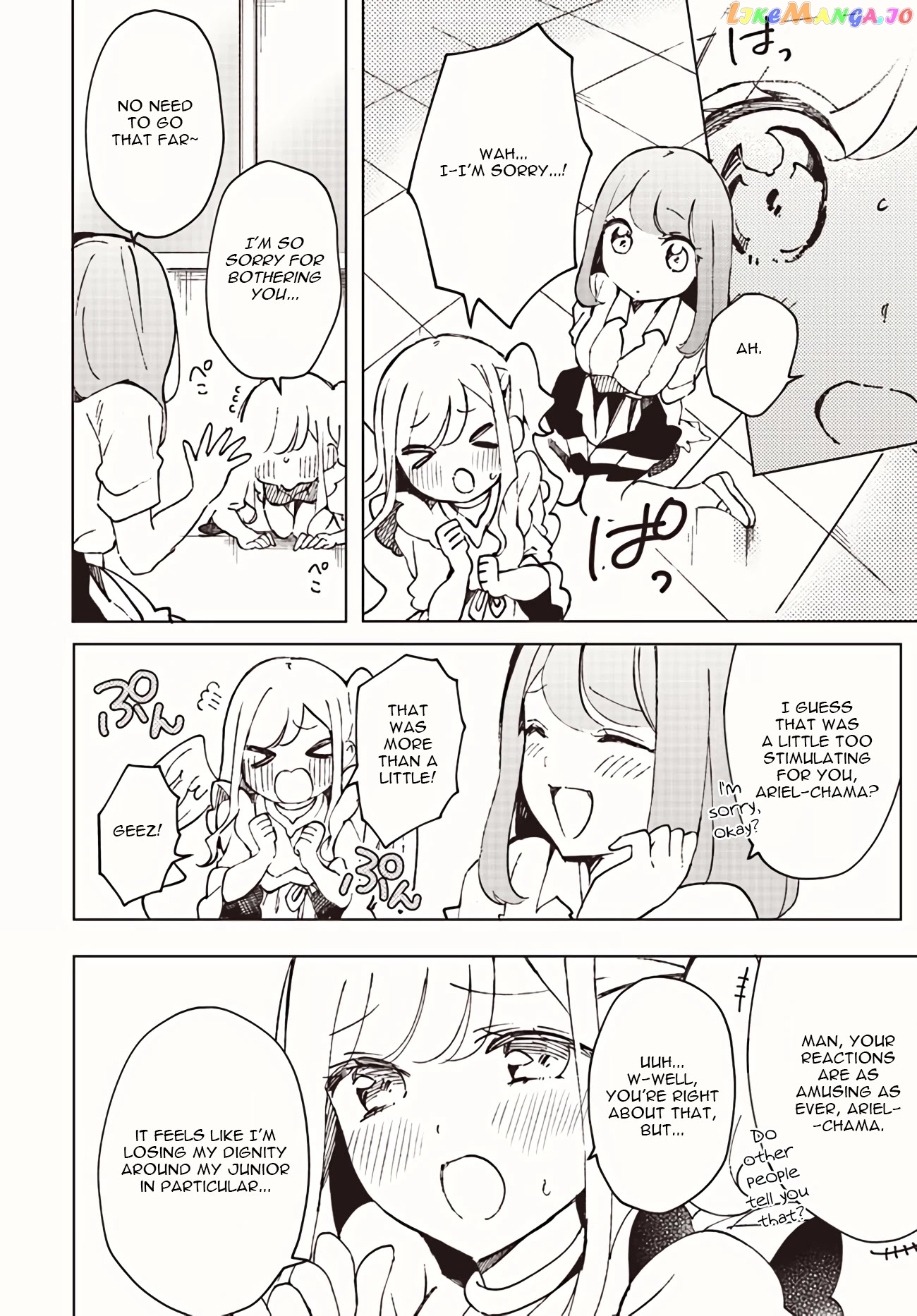 I’m An Elite Angel, But I’m Troubled By An Impregnable High School Girl chapter 5 - page 12