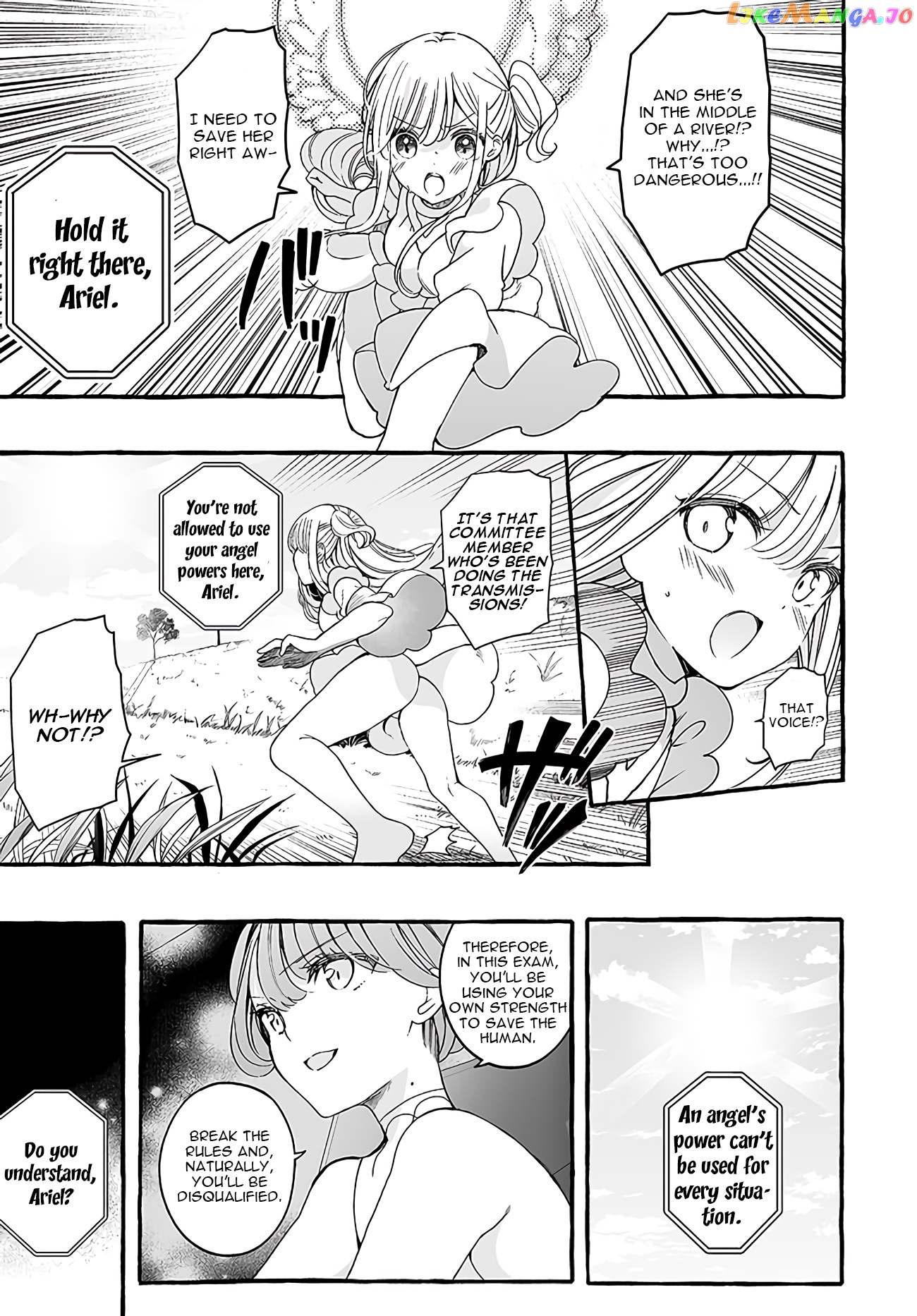 I’m An Elite Angel, But I’m Troubled By An Impregnable High School Girl chapter 22 - page 3