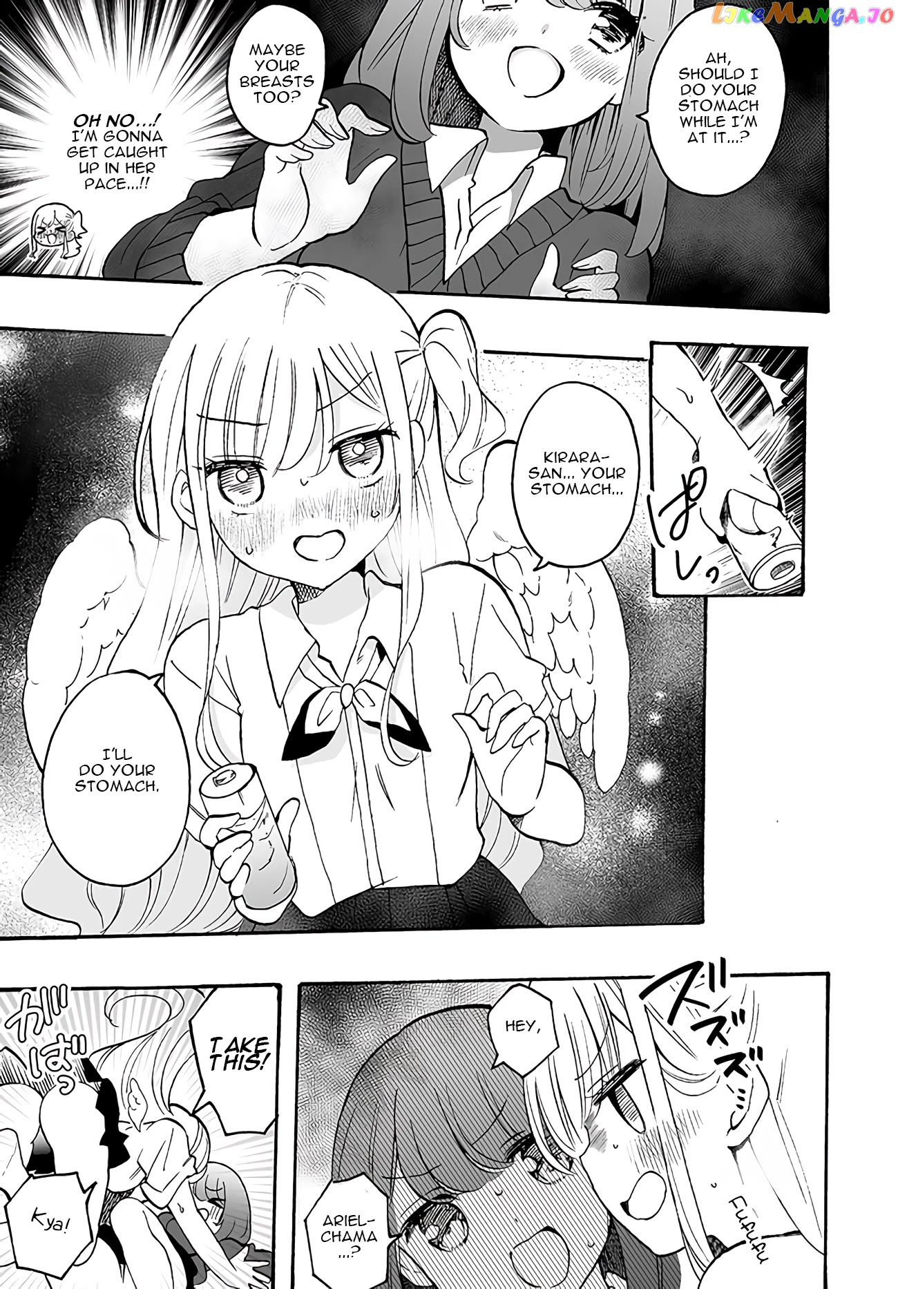 I’m An Elite Angel, But I’m Troubled By An Impregnable High School Girl chapter 8 - page 13
