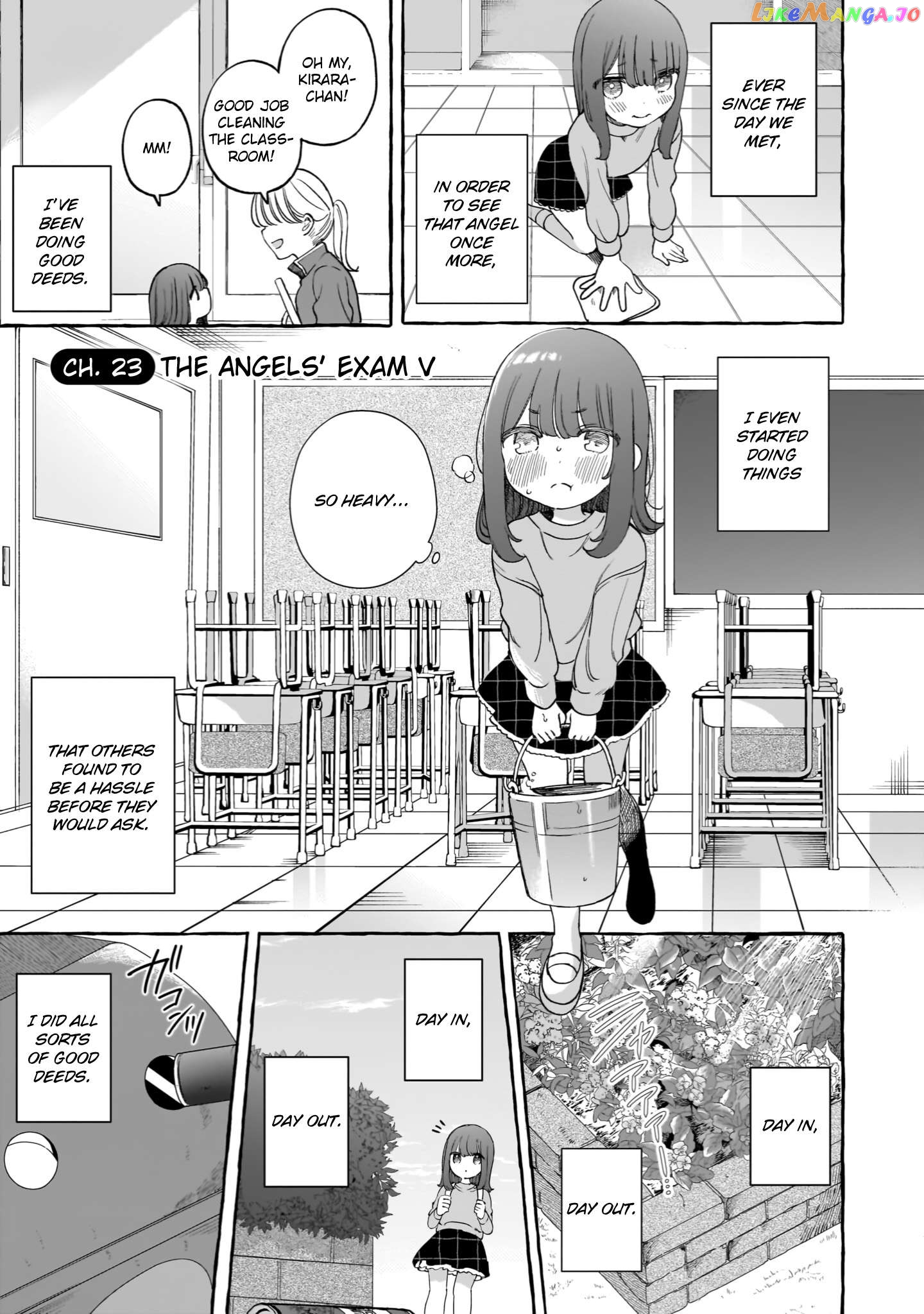 I’m An Elite Angel, But I’m Troubled By An Impregnable High School Girl chapter 23 - page 1