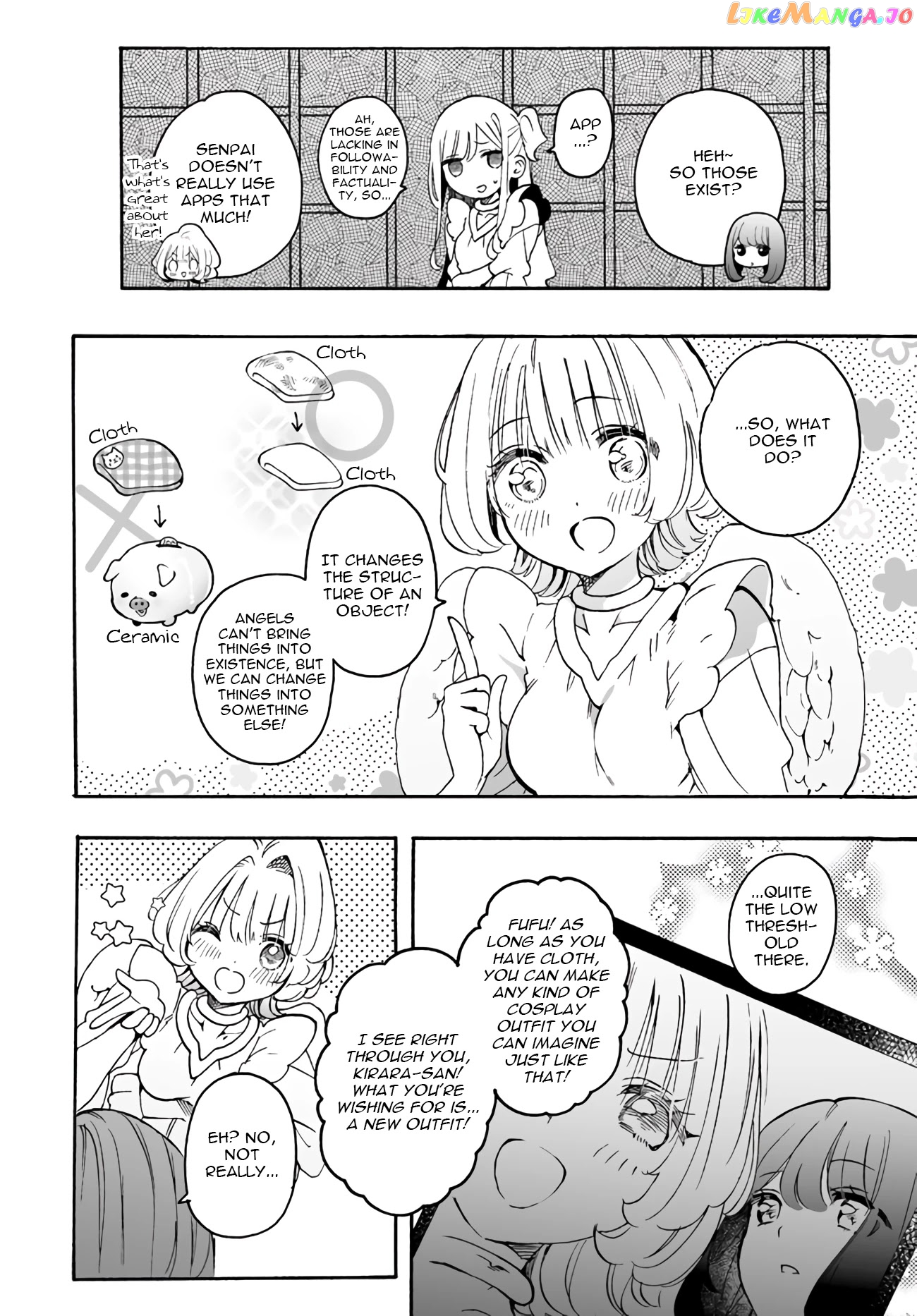 I’m An Elite Angel, But I’m Troubled By An Impregnable High School Girl chapter 11 - page 12