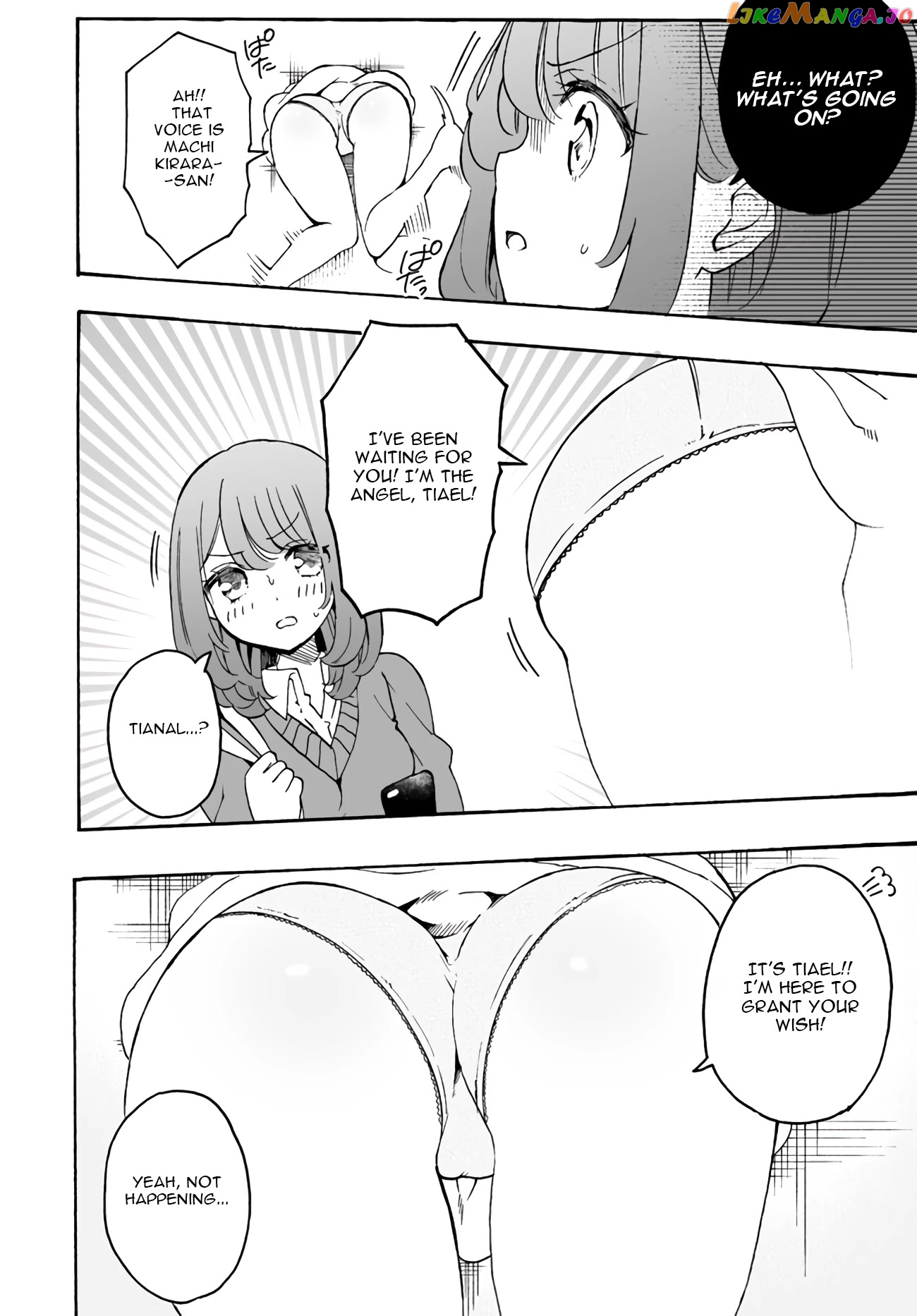 I’m An Elite Angel, But I’m Troubled By An Impregnable High School Girl chapter 11 - page 8