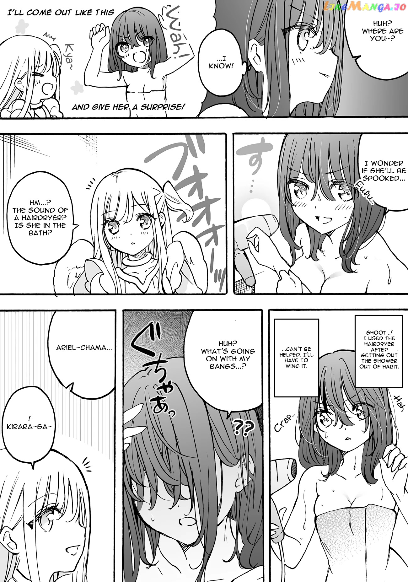 I’m An Elite Angel, But I’m Troubled By An Impregnable High School Girl chapter 13.3 - page 2