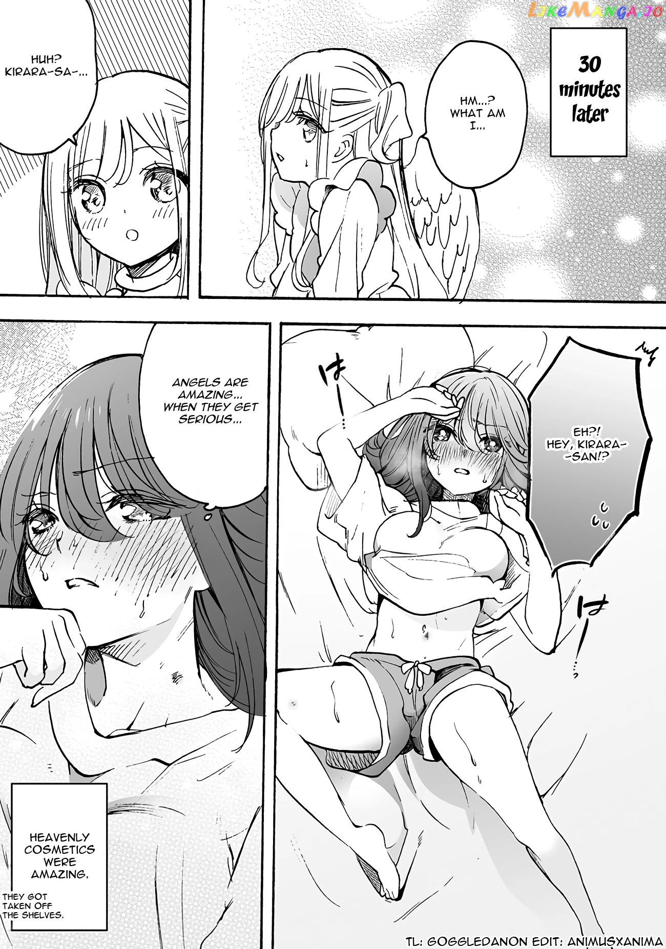 I’m An Elite Angel, But I’m Troubled By An Impregnable High School Girl chapter 13.4 - page 4