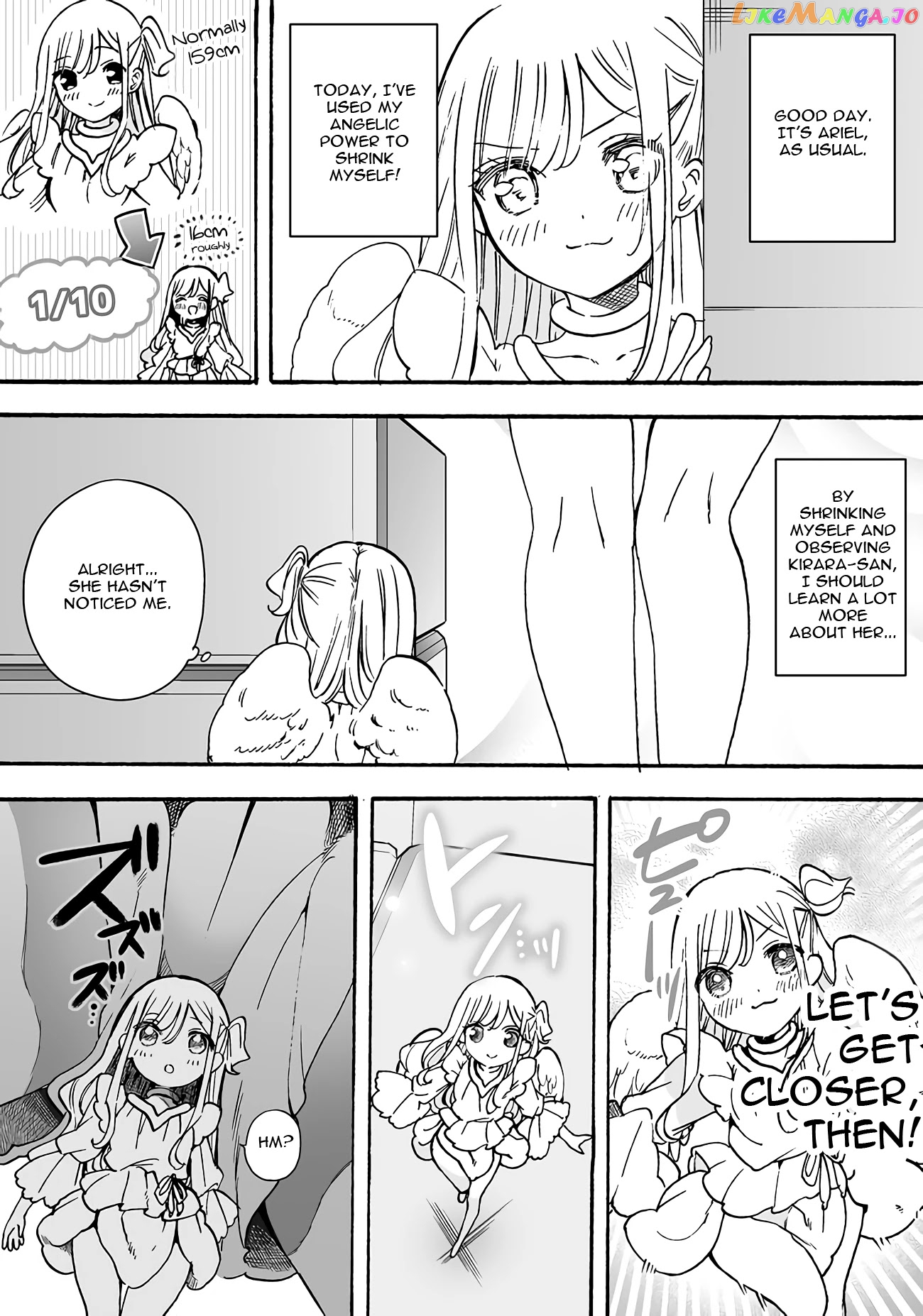 I’m An Elite Angel, But I’m Troubled By An Impregnable High School Girl chapter 13.6 - page 2
