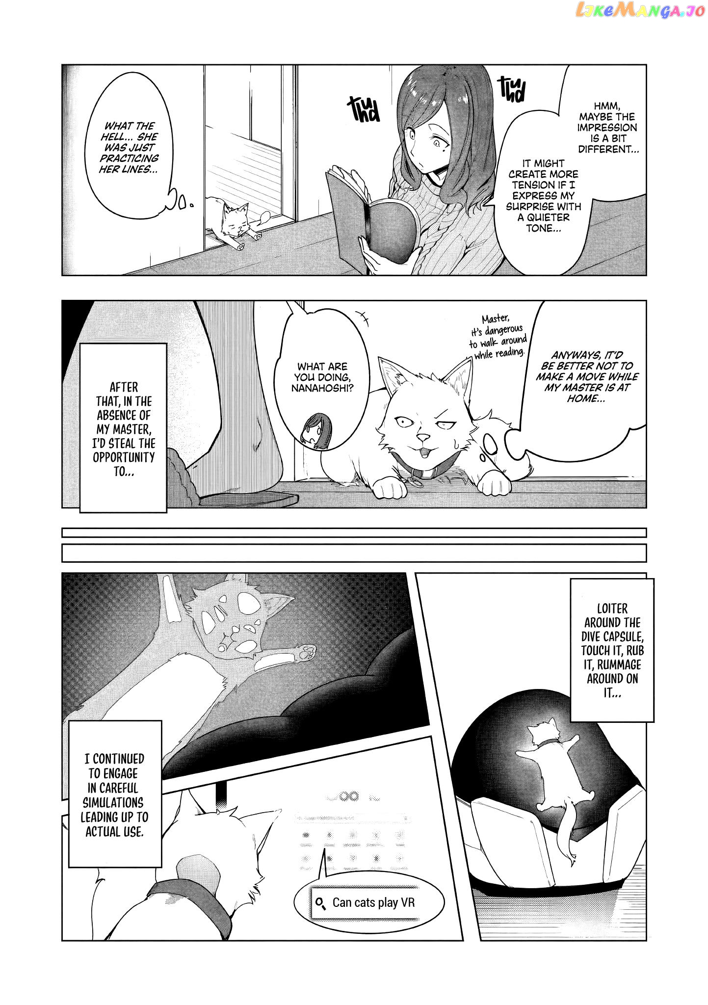 Neko Ni Tenseishita Kedo Hima Nano De Gamer Joshi To Issho Ni Vrmmo Wo Suru chapter 1 - page 29