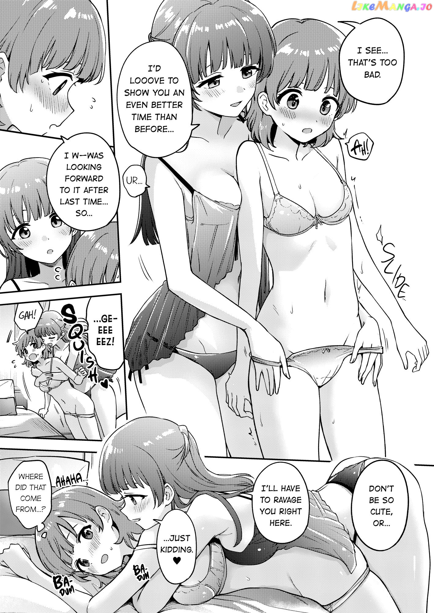 Asumi-Chan Is Interested In Lesbian Brothels! chapter 17.1 - page 3